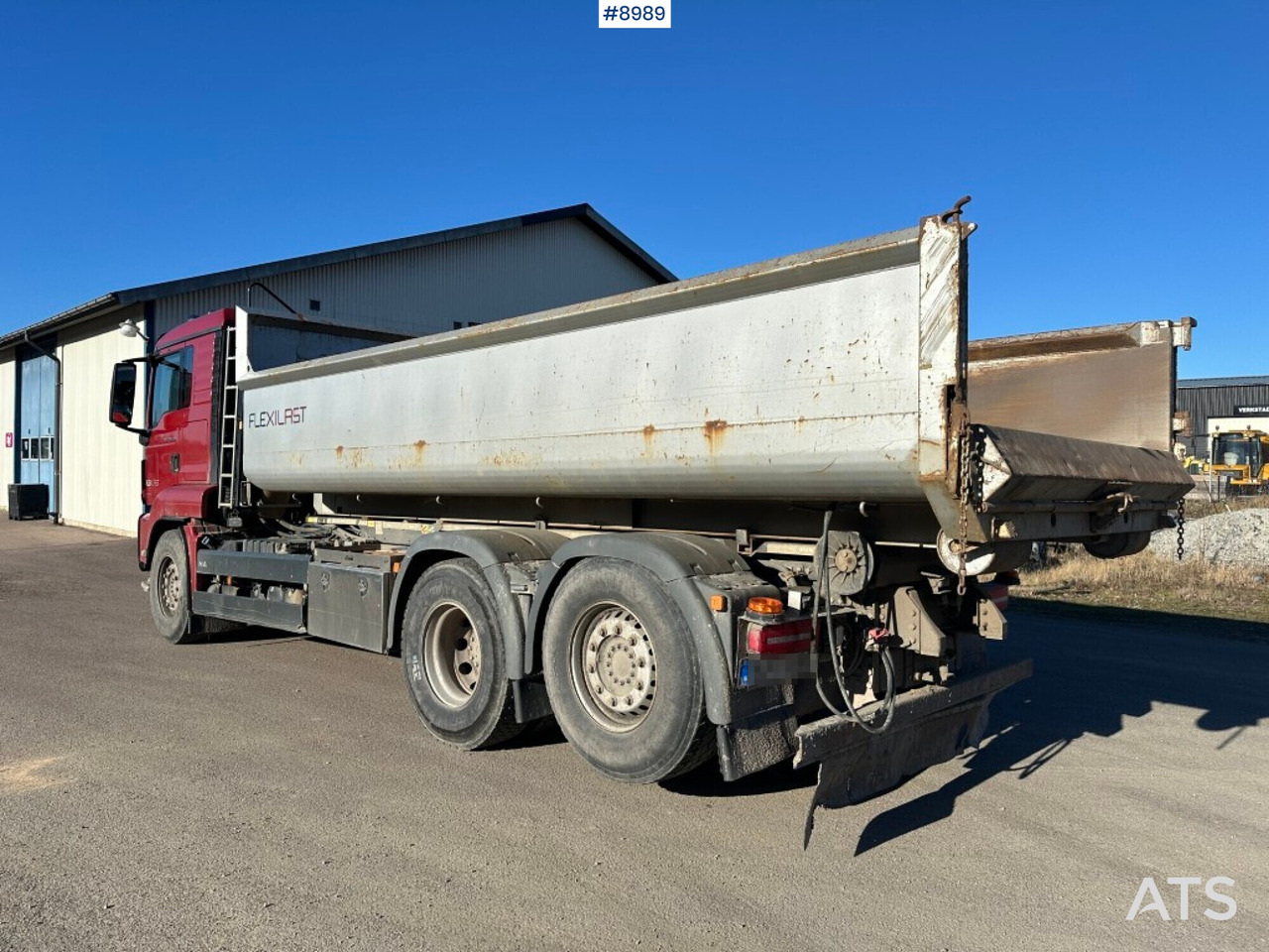 Camion ampliroll Hook lift MAN TGS 28.430 X2-4 BL with bed: photos 8