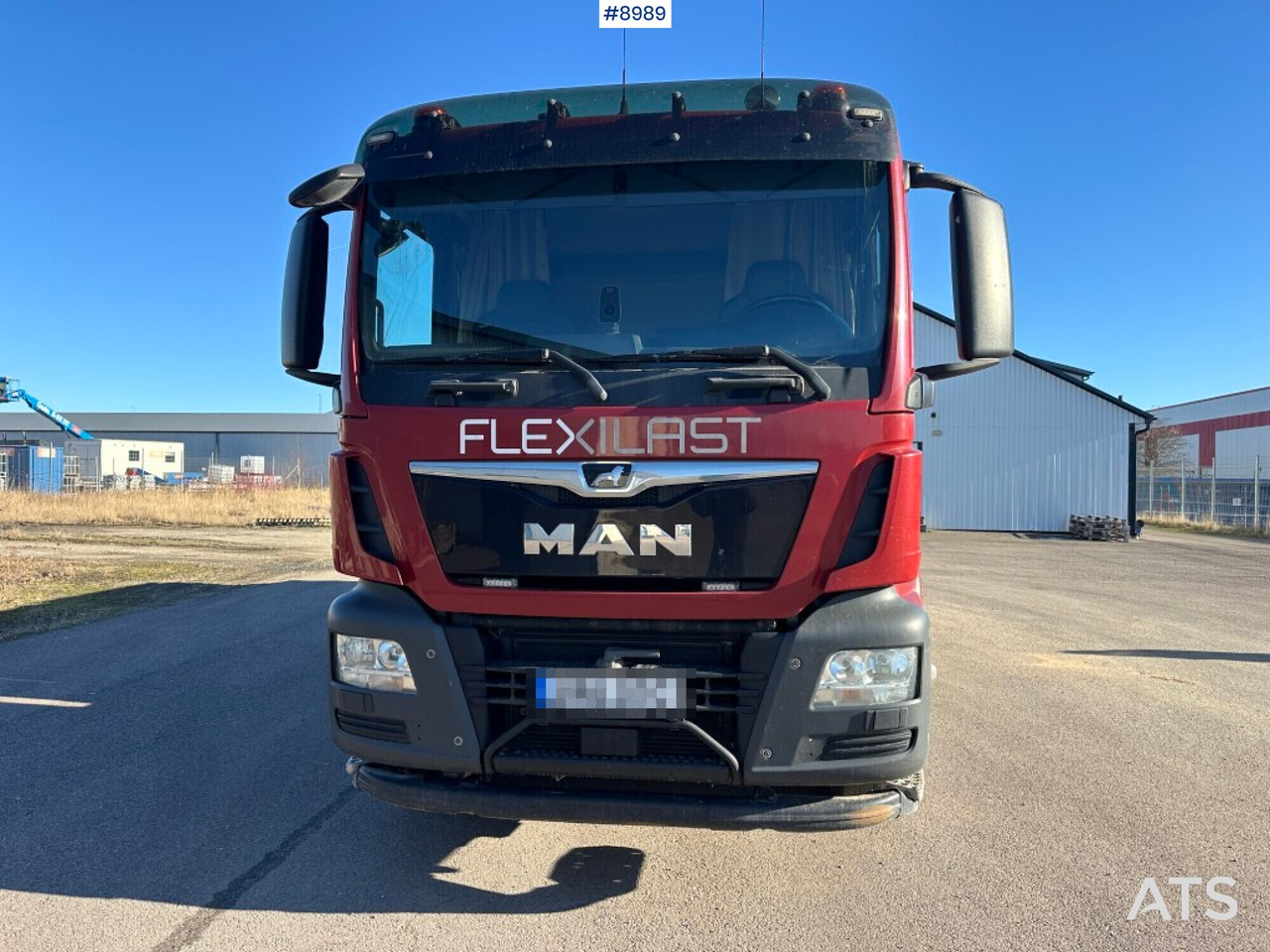Camion ampliroll Hook lift MAN TGS 28.430 X2-4 BL with bed: photos 11