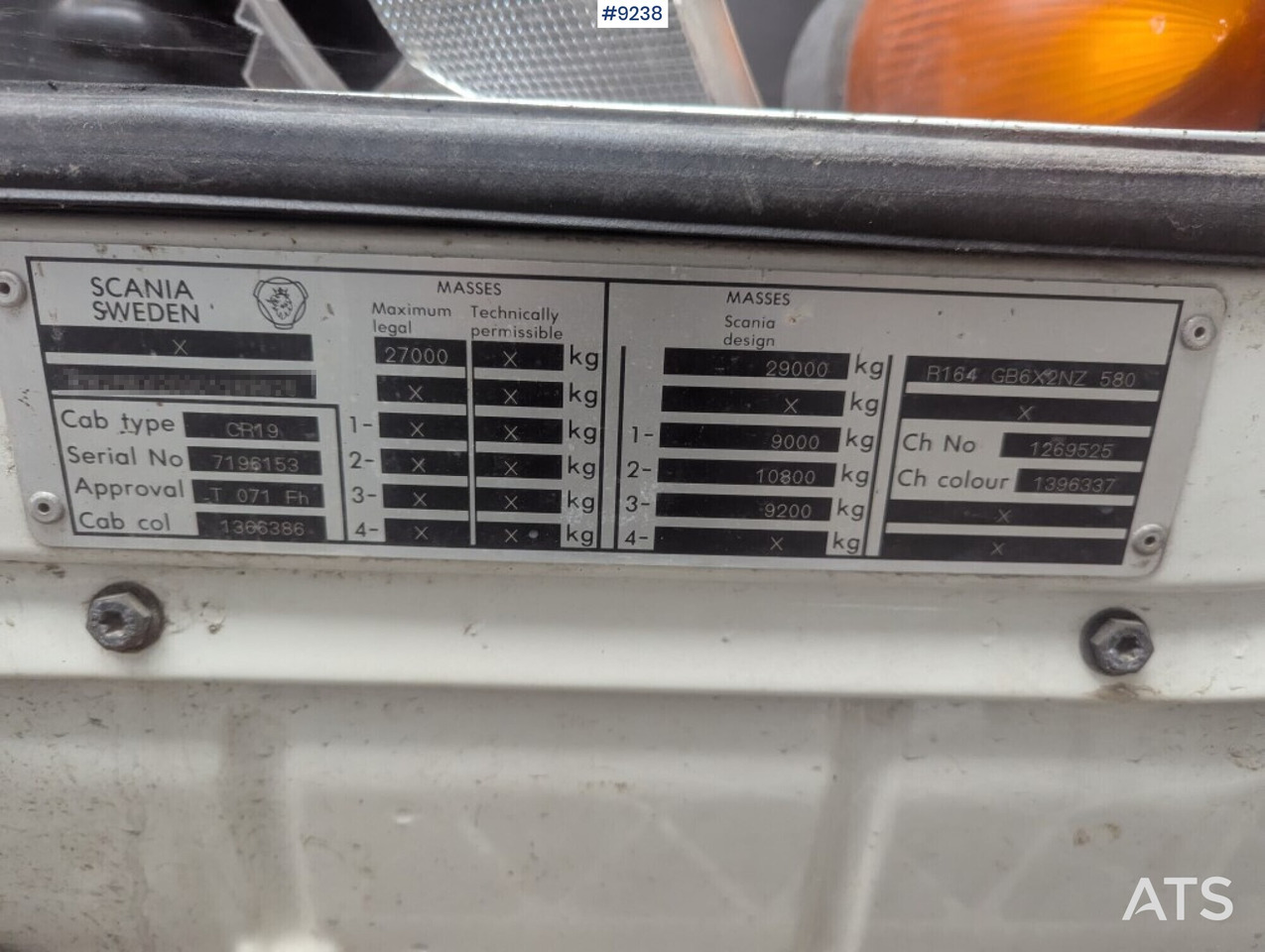 Camion ampliroll Hooklift Truck Scania R164 - Rep Object: photos 35 Camion ampliroll Hooklift Truck Scania R164 - Rep Object: photos 35