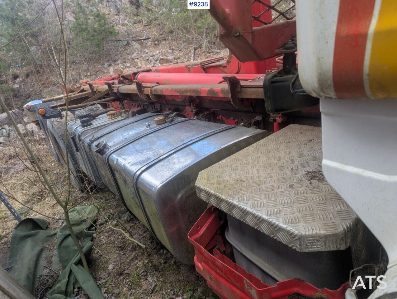 Camion ampliroll Hooklift Truck Scania R164 - Rep Object: photos 33 Camion ampliroll Hooklift Truck Scania R164 - Rep Object: photos 33