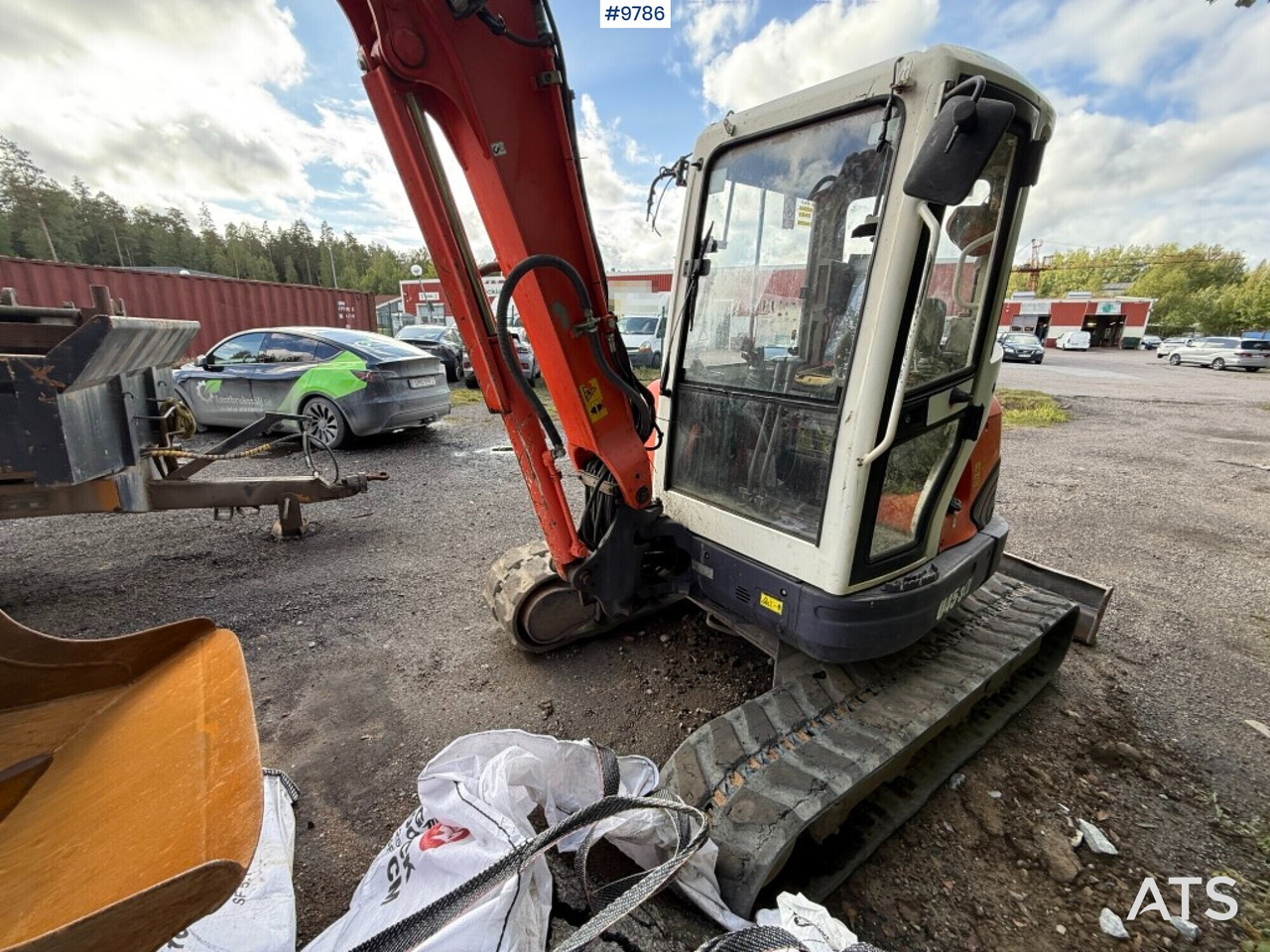 Kubota U45-3a crawler excavator with tiltrotator and buckets - Mini pelle: photos 3 Kubota U45-3a crawler excavator with tiltrotator and buckets - Mini pelle: photos 3