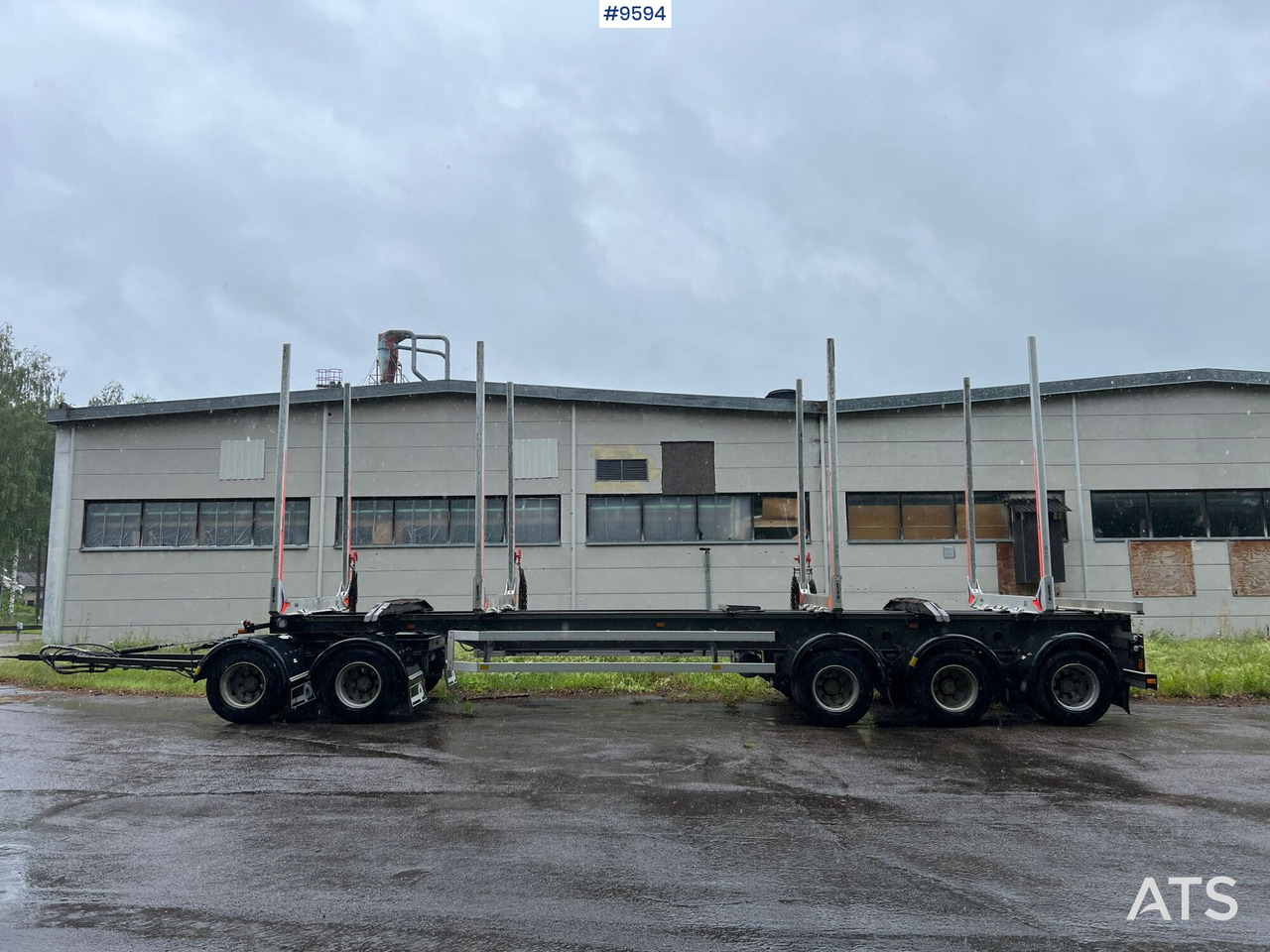 PARATOR Logging trailer 5 axle - Remorque grumier: photos 3 PARATOR Logging trailer 5 axle - Remorque grumier: photos 3