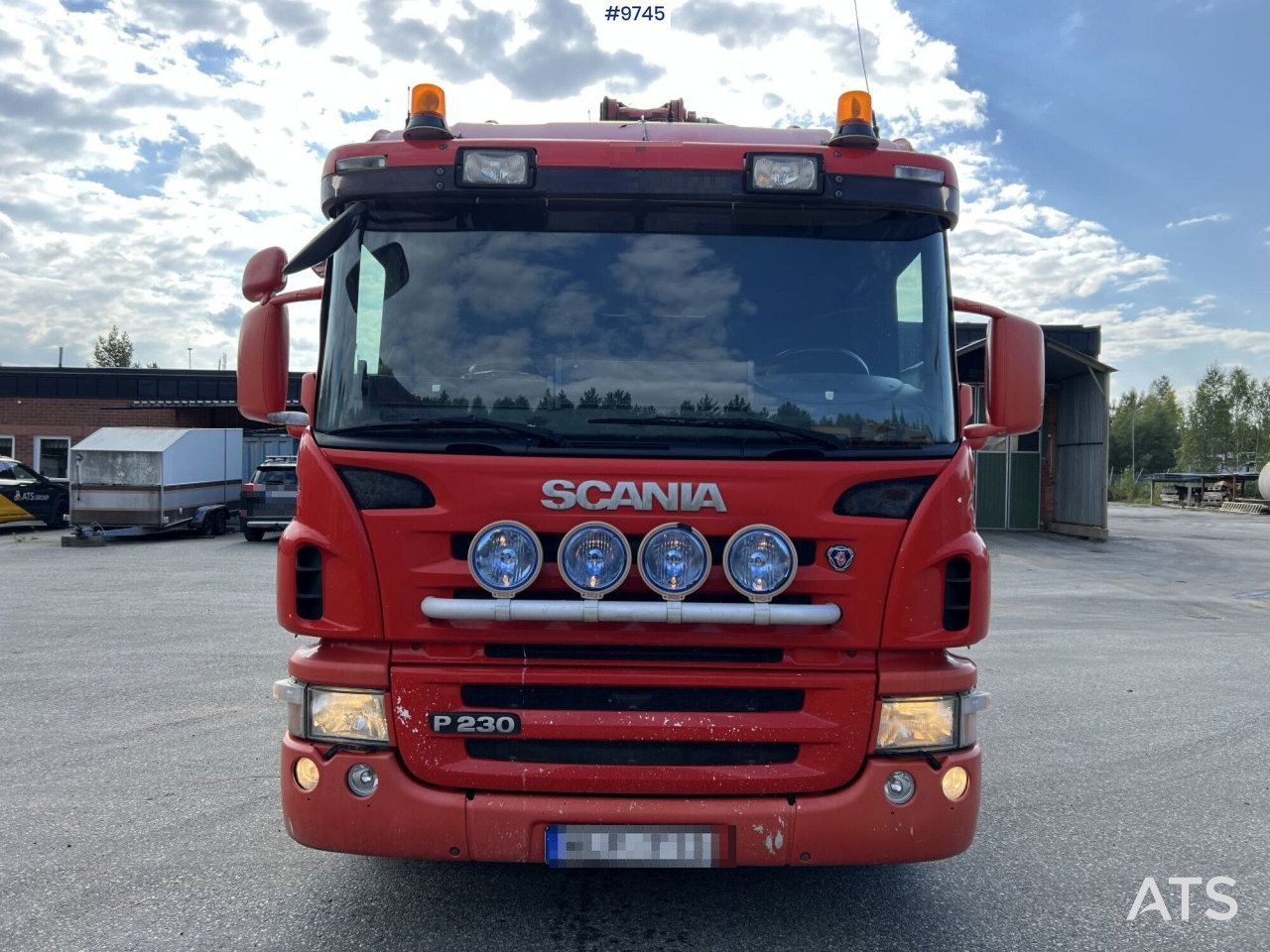 Camion pompe Scania P230 with Concrete pump: photos 8
