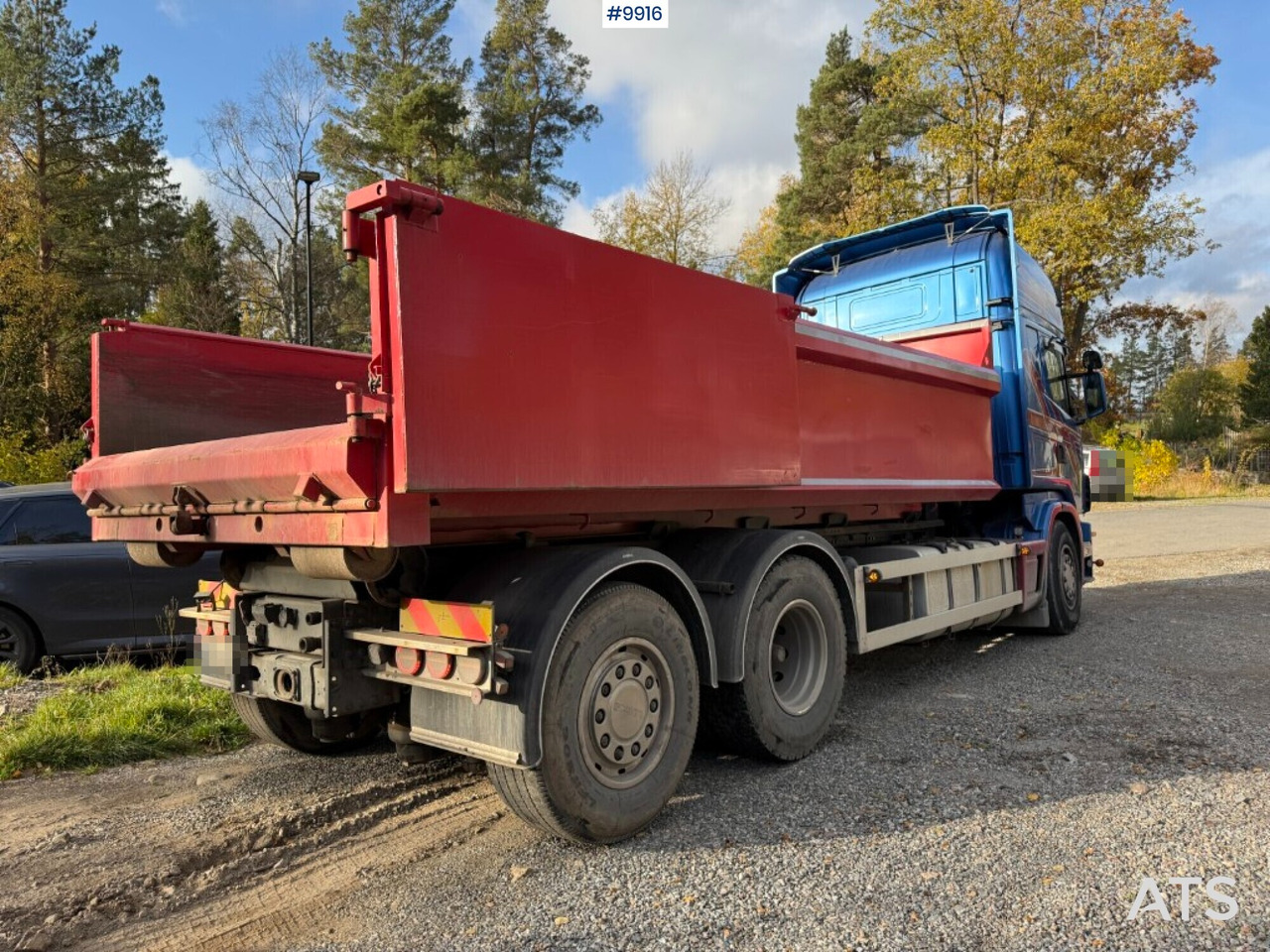 Scania R164 580 6X2 truck with flatbed - Camion plateau: photos 5 Scania R164 580 6X2 truck with flatbed - Camion plateau: photos 5