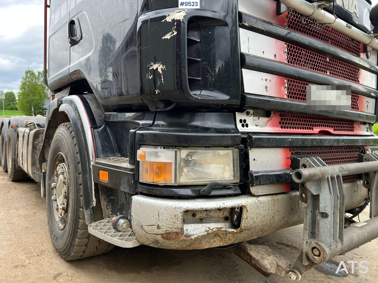 Camion ampliroll Scania R164 Tridem Hooklift: photos 17
