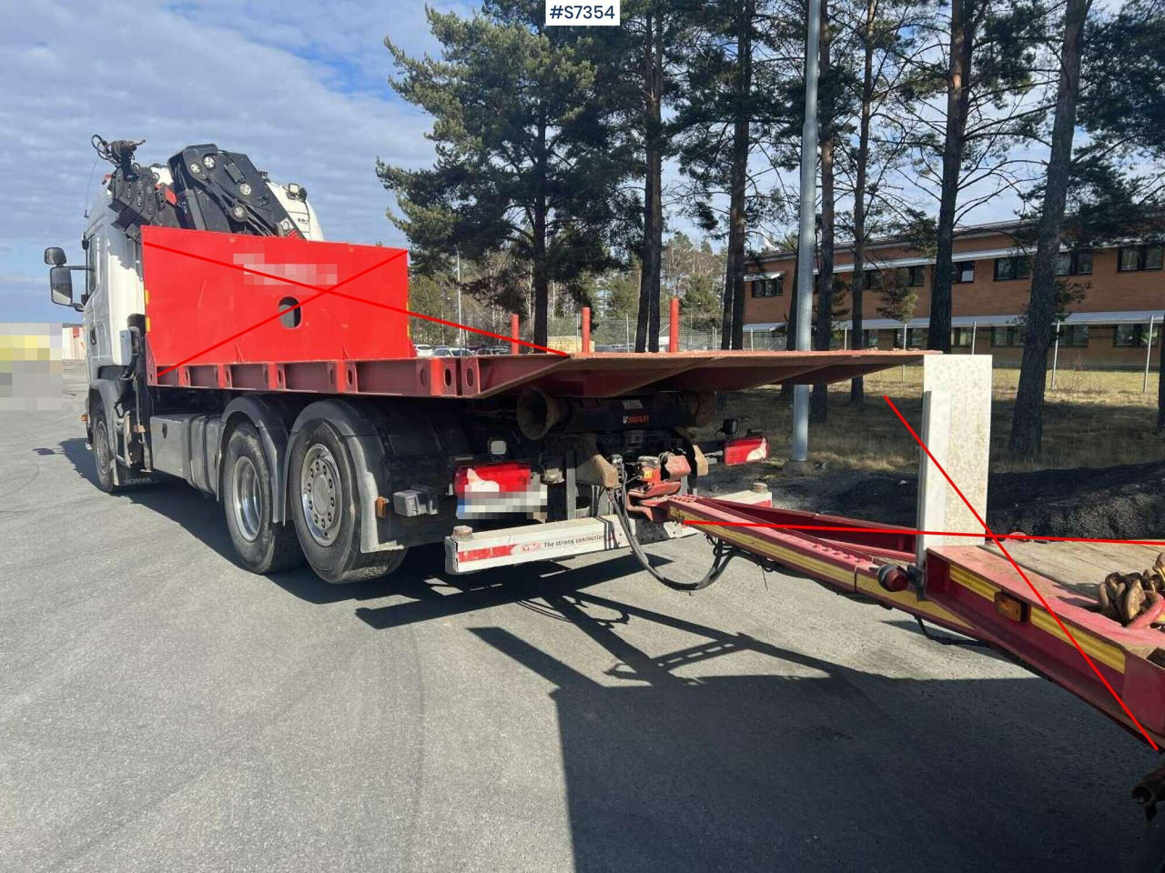 Scania R410 LB 6x2 Crane truck with Hiab crane and multilift axle - Camion ampliroll, Camion grue: photos 3 Scania R410 LB 6x2 Crane truck with Hiab crane and multilift axle - Camion ampliroll, Camion grue: photos 3
