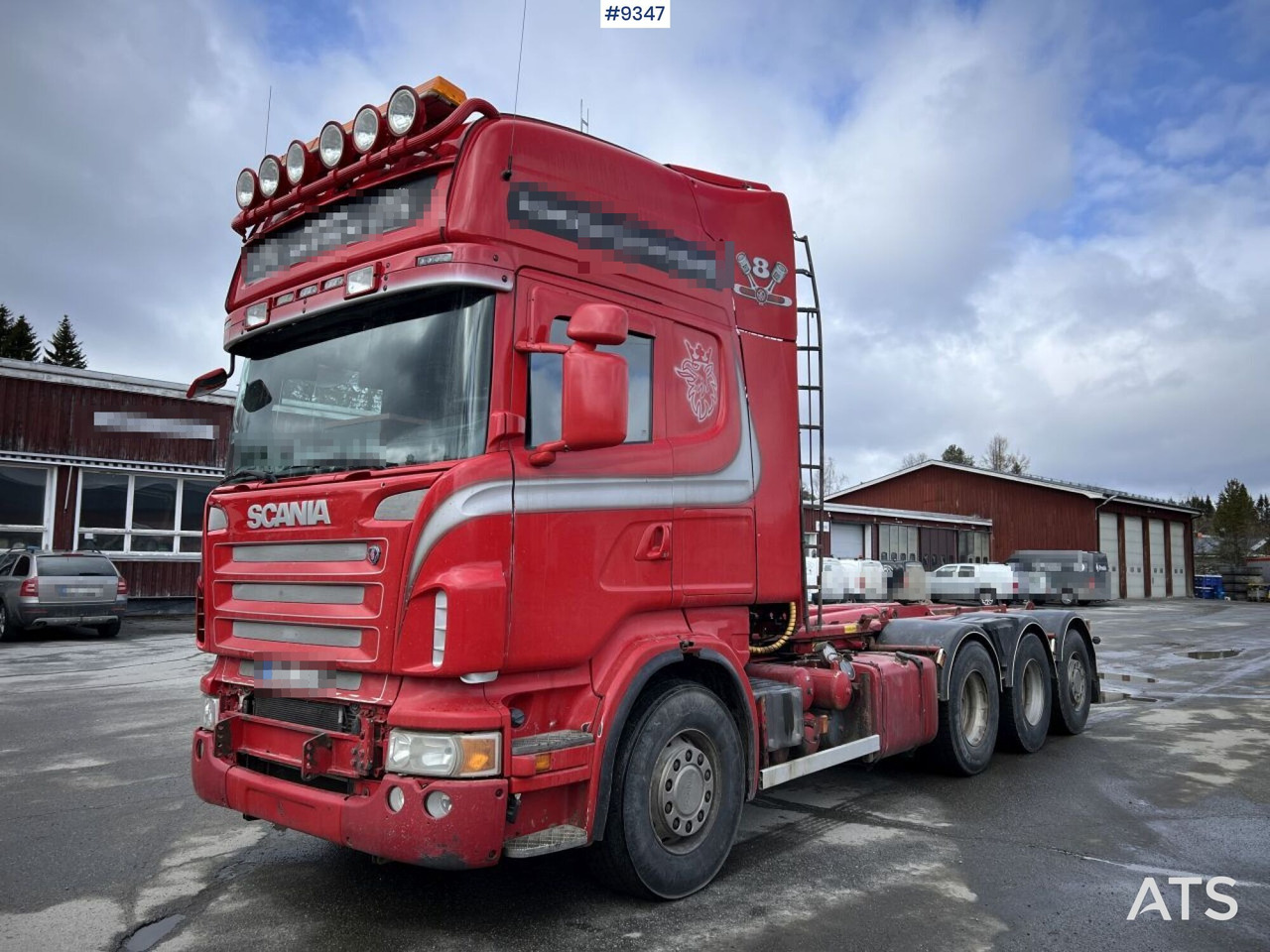 Scania R500 Tridem Hooklift (VIDEO) - Camion ampliroll: photos 1 Scania R500 Tridem Hooklift (VIDEO) - Camion ampliroll: photos 1