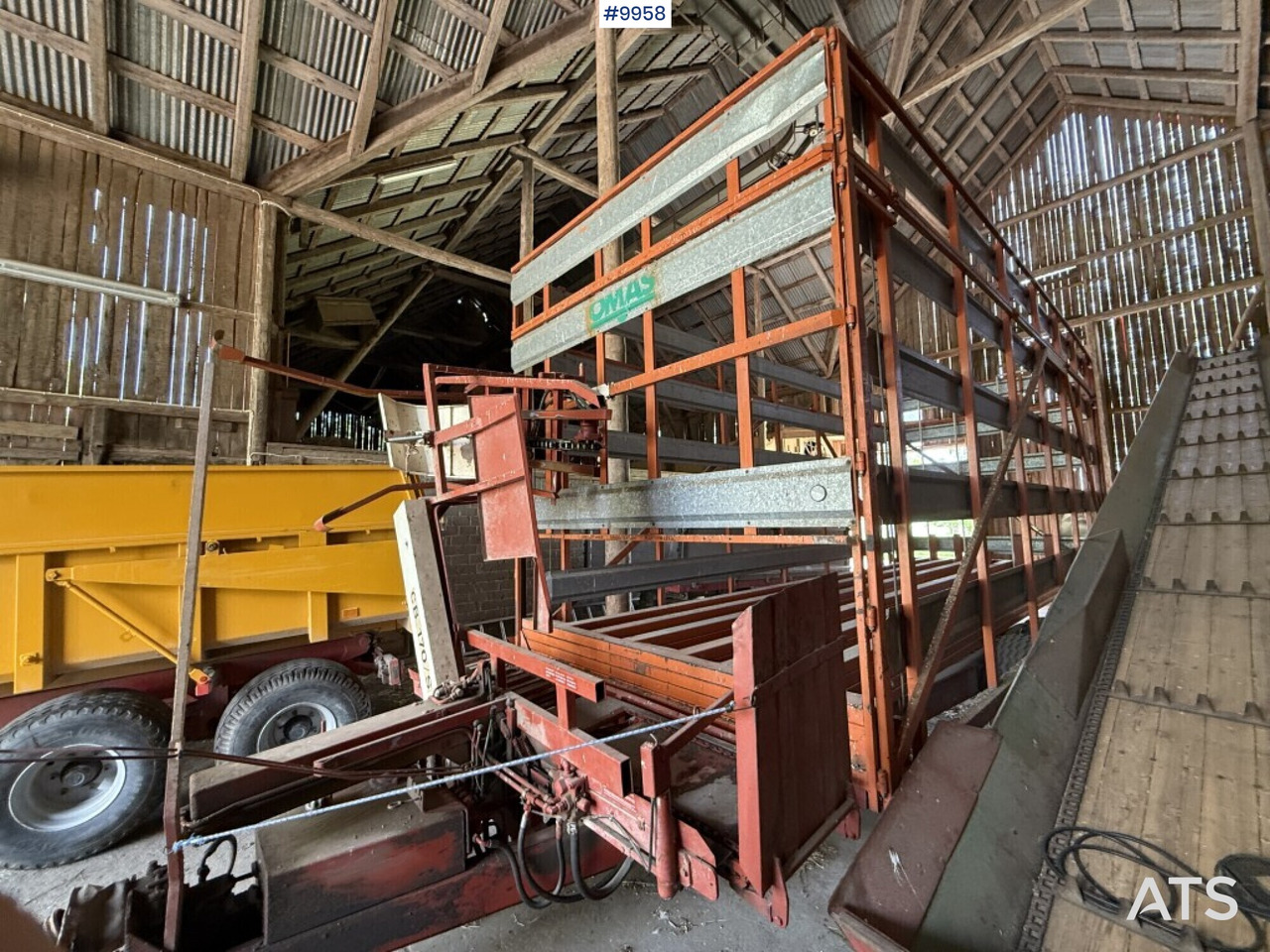 Self-loading trailer small bale Omas CB170 S - Matériel d'ensilage, Remorque: photos 3 Self-loading trailer small bale Omas CB170 S - Matériel d'ensilage, Remorque: photos 3