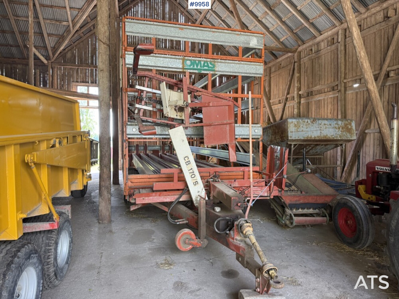 Self-loading trailer small bale Omas CB170 S - Matériel d'ensilage, Remorque: photos 2 Self-loading trailer small bale Omas CB170 S - Matériel d'ensilage, Remorque: photos 2