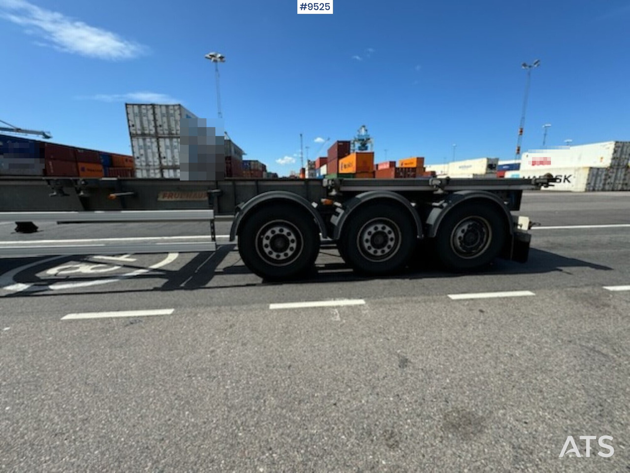 Trailer- FRUEHAUF - Semi-remorque porte-conteneur/ Caisse mobile: photos 3 Trailer- FRUEHAUF - Semi-remorque porte-conteneur/ Caisse mobile: photos 3