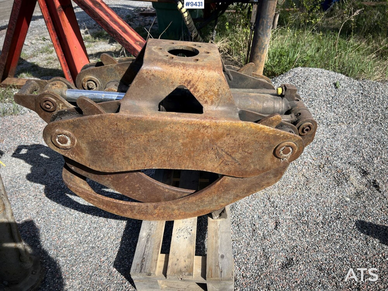 Grue auxiliaire pour Camion V-kran V10CX,96 - Timber crane, logging crane: photos 14