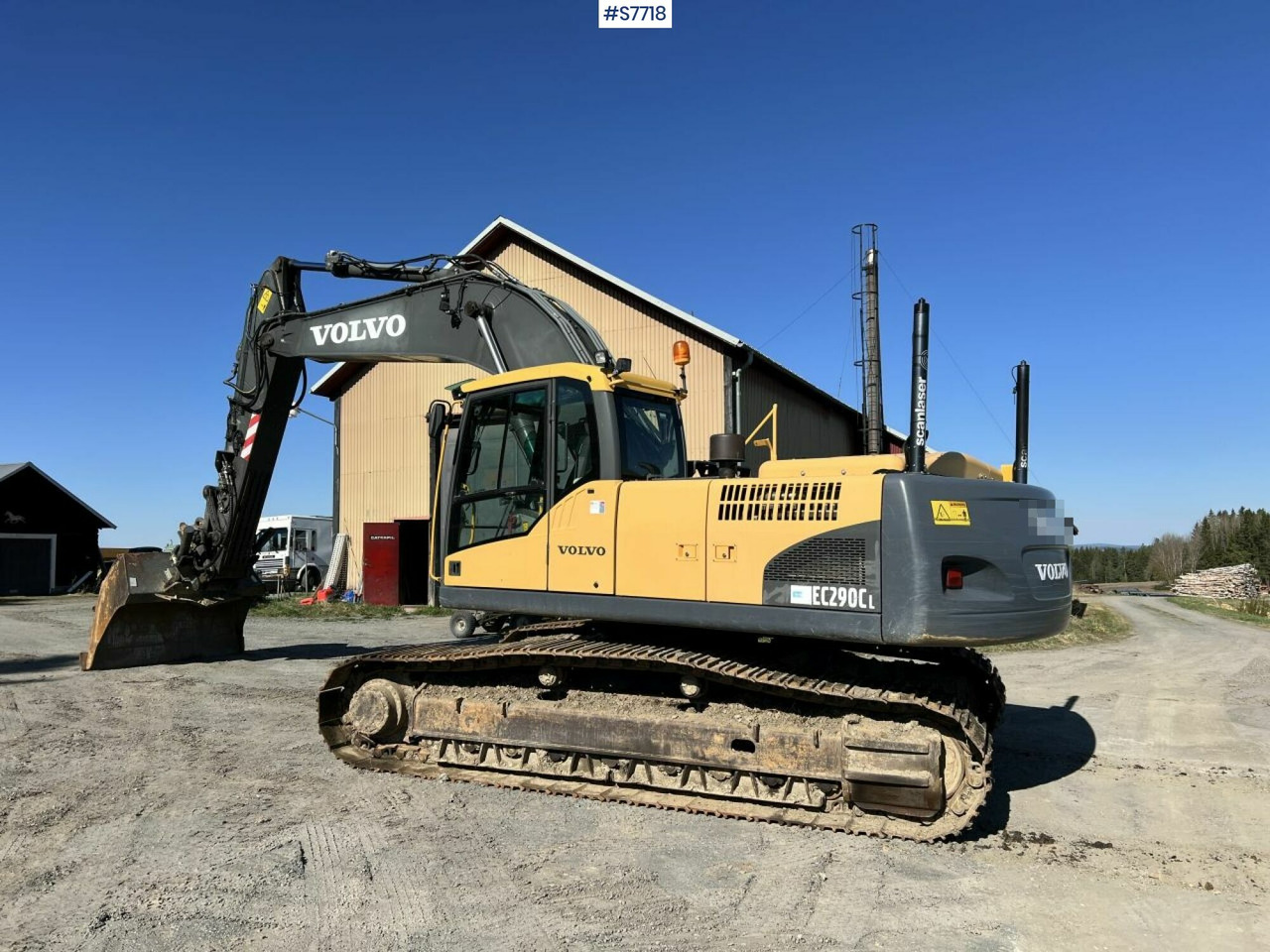 VOLVO EC 290 CL WITH DIGGING SYSTEM AND GEAR (SEE VIDEO) - Pelle: photos 3 VOLVO EC 290 CL WITH DIGGING SYSTEM AND GEAR (SEE VIDEO) - Pelle: photos 3