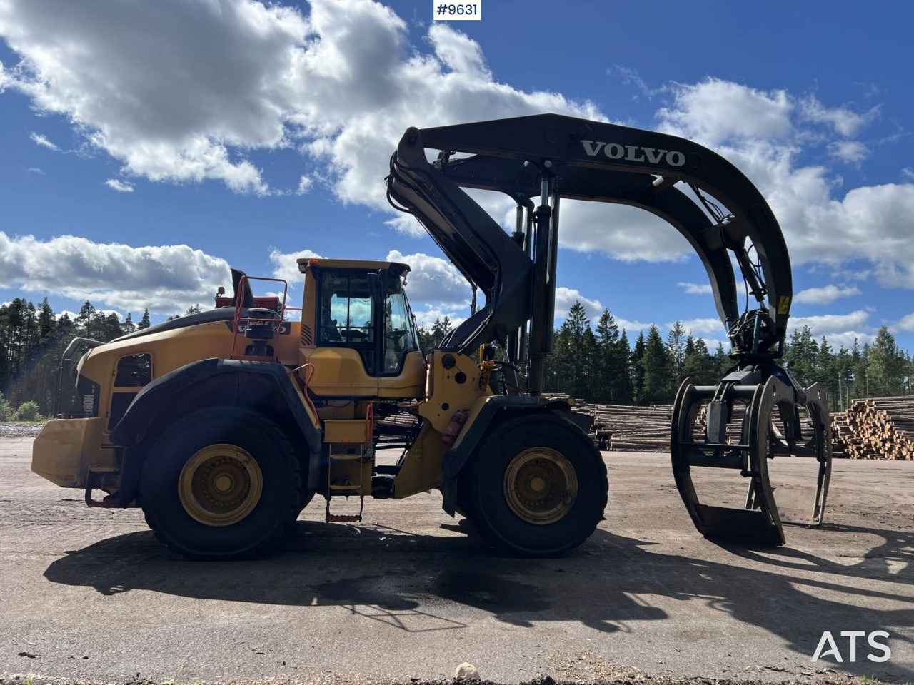 VOLVO L180H HL (SEE VIDEO) - Chargeuse sur pneus: photos 2 VOLVO L180H HL (SEE VIDEO) - Chargeuse sur pneus: photos 2