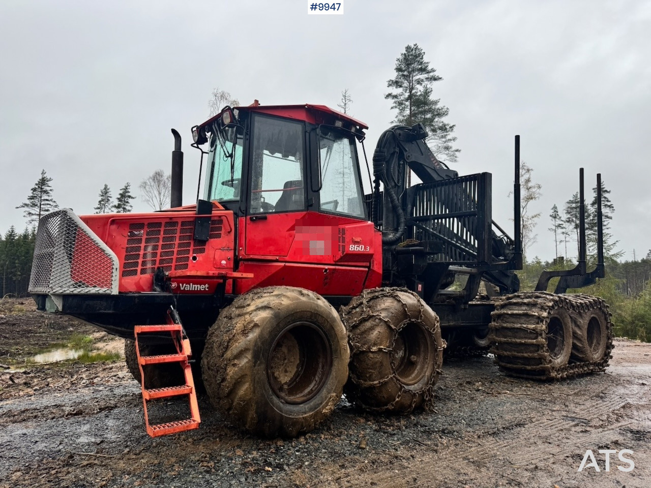 Valmet 860 forwarder (VIDEO) - Porteur: photos 1 Valmet 860 forwarder (VIDEO) - Porteur: photos 1