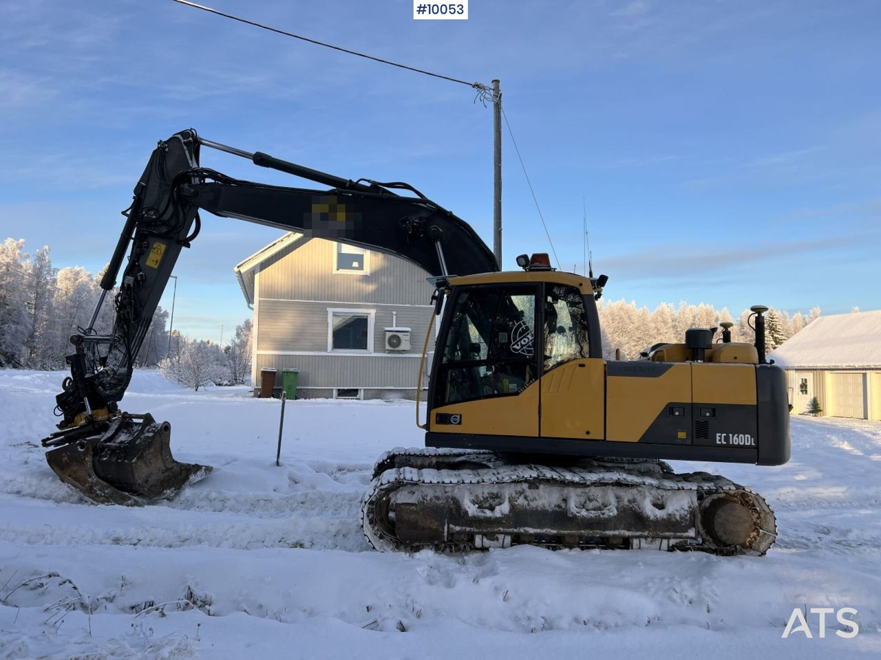 Volvo EC 160 DL med Grävsystem, rotor och planerskopa - Pelle sur chenille: photos 3 Volvo EC 160 DL med Grävsystem, rotor och planerskopa - Pelle sur chenille: photos 3