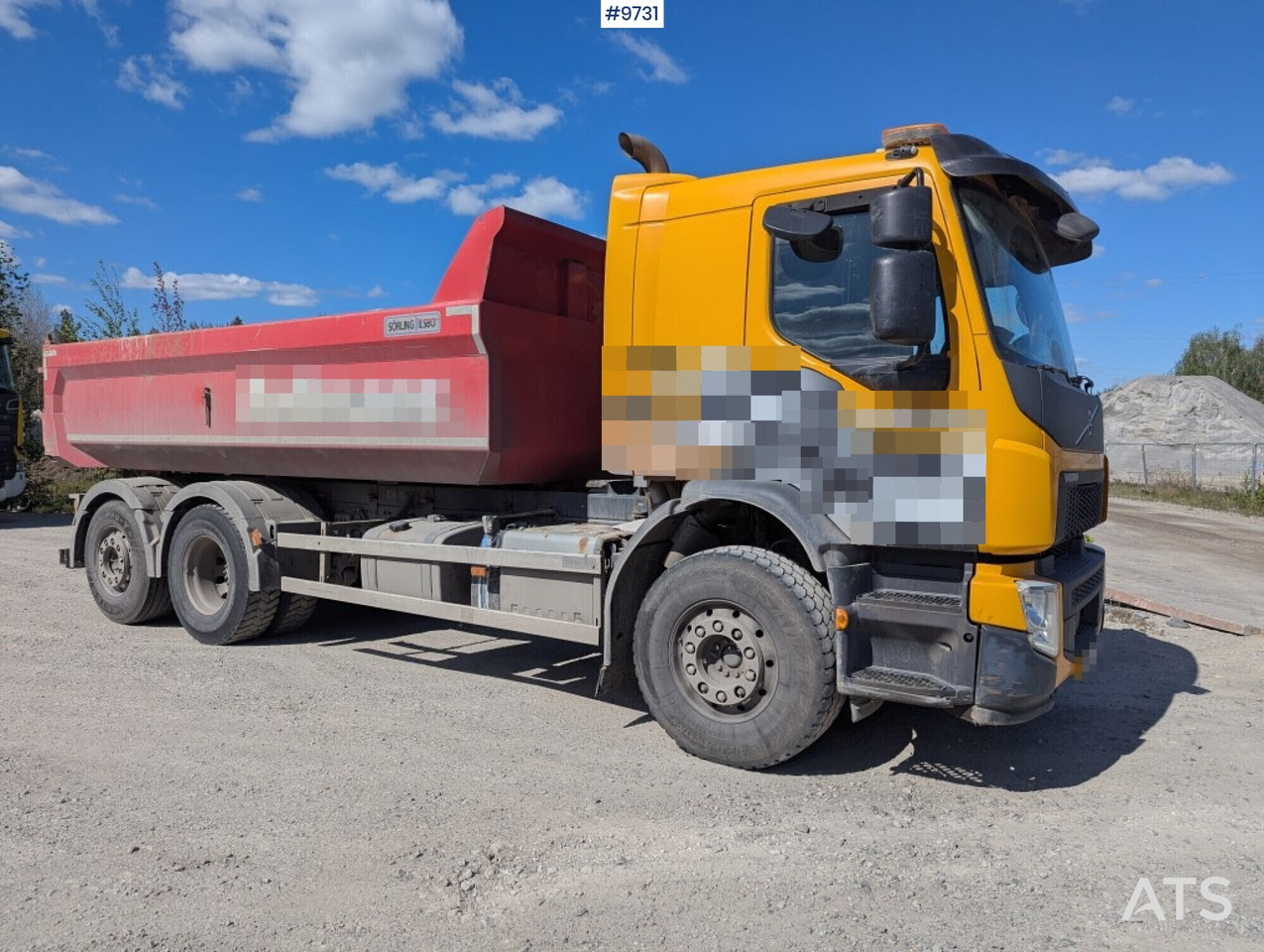 Volvo FE 6X2 tippbil (349,000:- ex moms) - Camion benne: photos 1 Volvo FE 6X2 tippbil (349,000:- ex moms) - Camion benne: photos 1