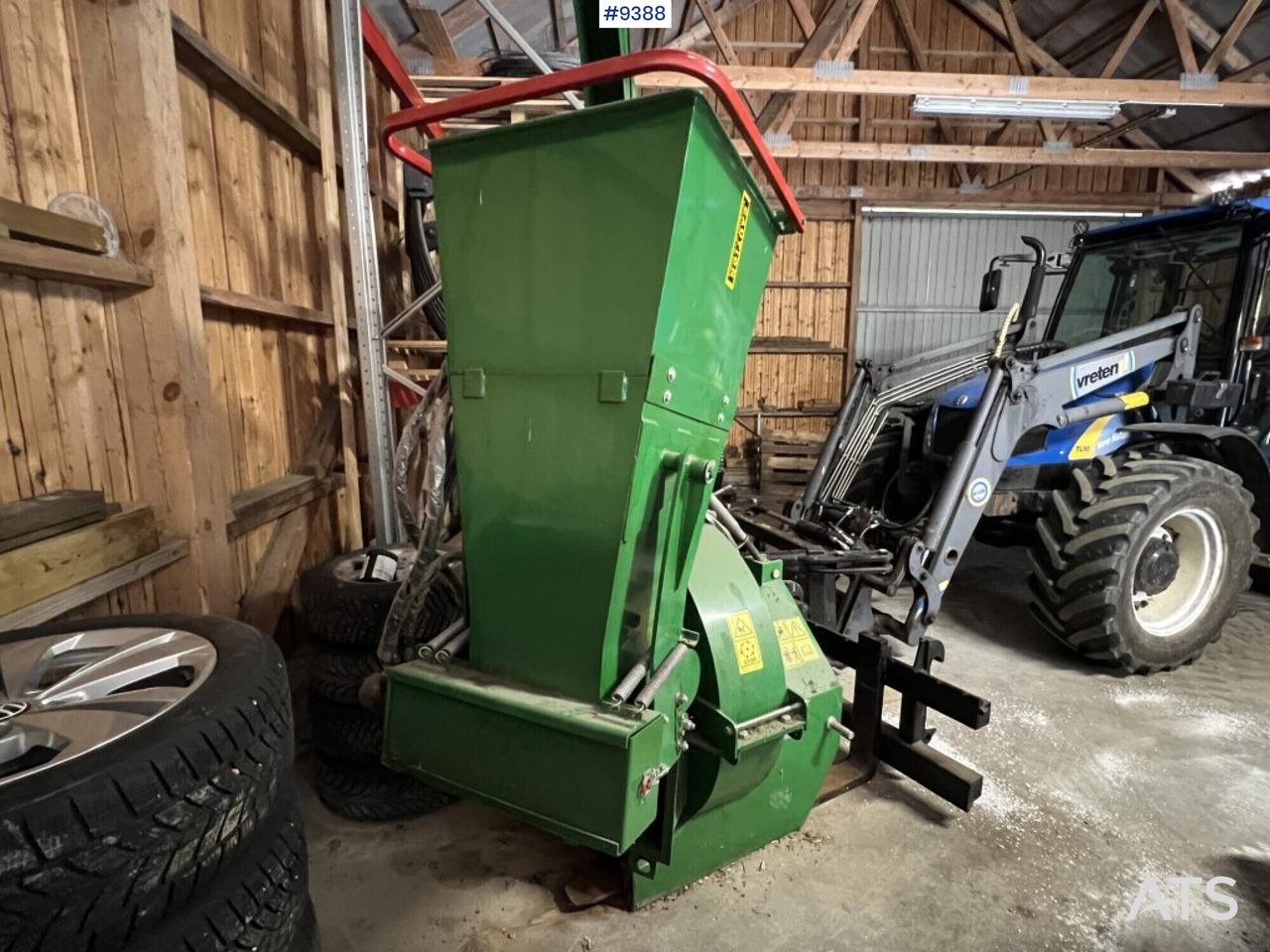 Wood chipper - Kellfri BX92R - Matériel de chantier: photos 3 Wood chipper - Kellfri BX92R - Matériel de chantier: photos 3