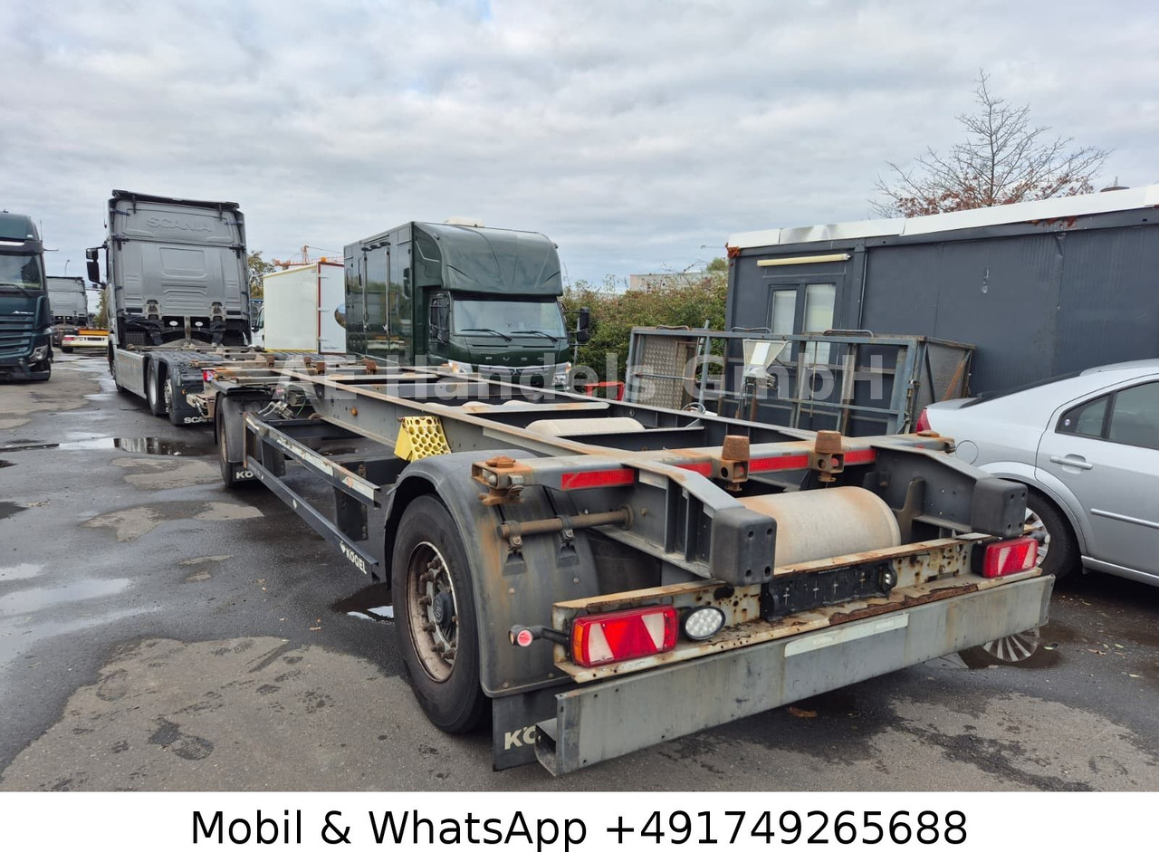 Kögel AW 18 BDF Drehschemel *Scheibenbremsen/Vollluft - Remorque porte-conteneur/ Caisse mobile: photos 4 Kögel AW 18 BDF Drehschemel *Scheibenbremsen/Vollluft - Remorque porte-conteneur/ Caisse mobile: photos 4