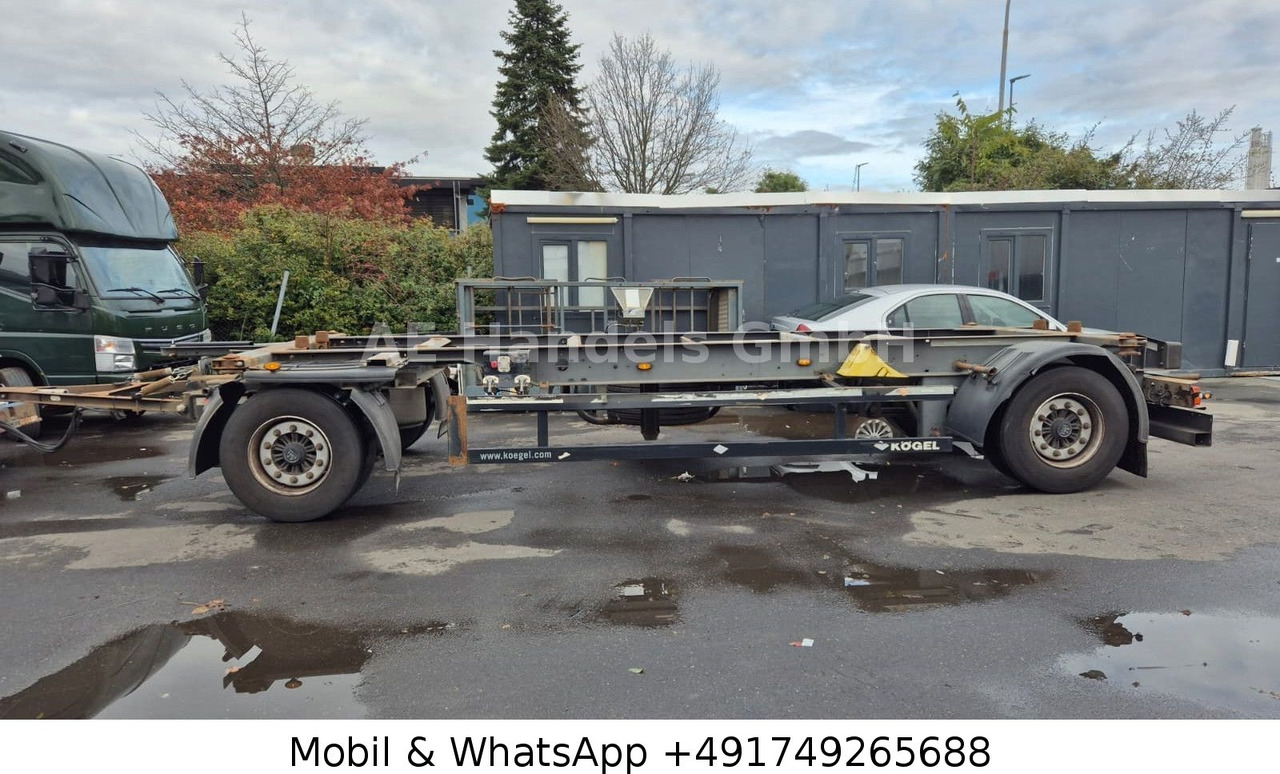 Kögel AW 18 BDF Drehschemel *Scheibenbremsen/Vollluft - Remorque porte-conteneur/ Caisse mobile: photos 5 Kögel AW 18 BDF Drehschemel *Scheibenbremsen/Vollluft - Remorque porte-conteneur/ Caisse mobile: photos 5