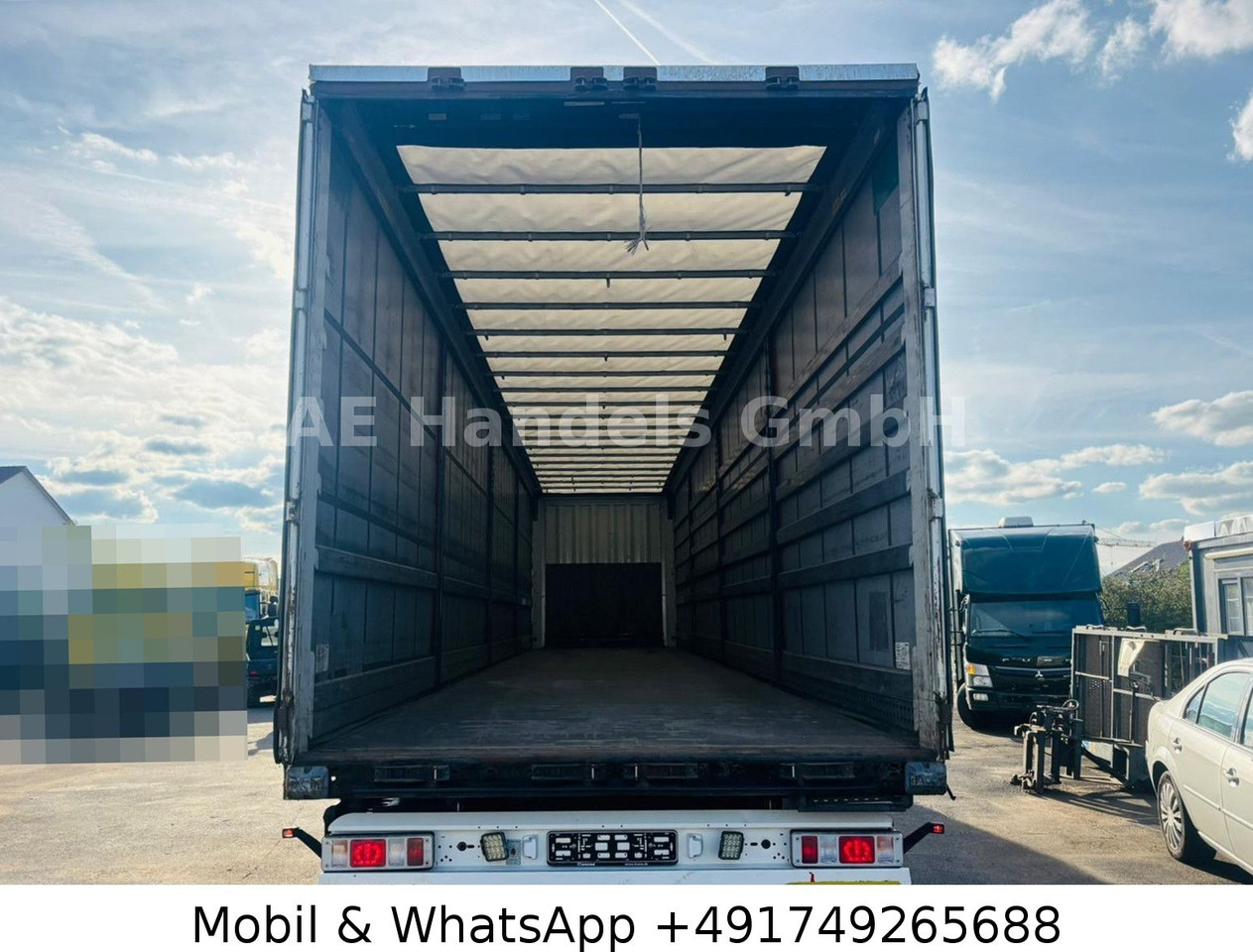 Semi-remorque rideaux coulissants Krone SD CodeXL *Edscha/Tautliner/Lift/Palettenkasten: photos 24 Semi-remorque rideaux coulissants Krone SD CodeXL *Edscha/Tautliner/Lift/Palettenkasten: photos 24