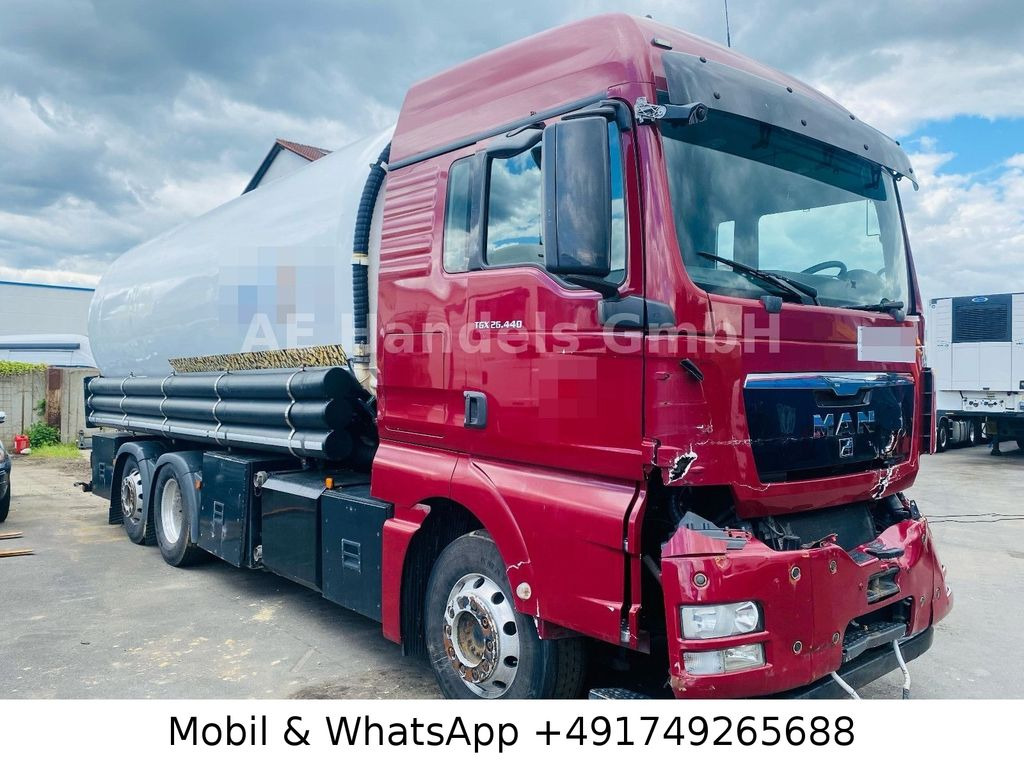 MAN TGS 26.440 XLX Linder&Fischer-28m³ Pellet-Silo - Camion citerne: photos 4 MAN TGS 26.440 XLX Linder&Fischer-28m³ Pellet-Silo - Camion citerne: photos 4
