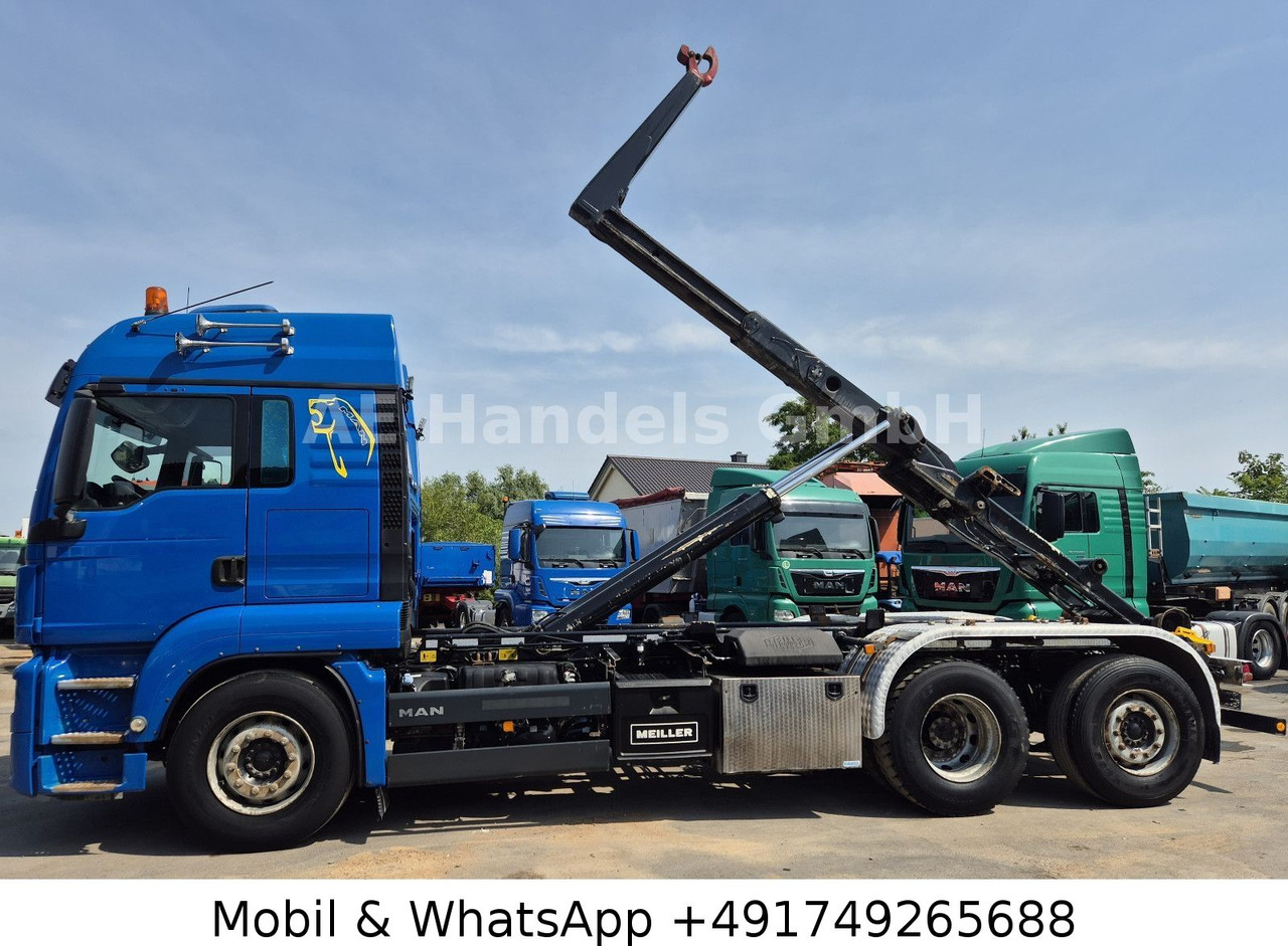 MAN TGS 26.480 XLX LL 6x2 *Intarder/MEILLER-RK-20.65 - Camion ampliroll, Camion grue: photos 5 MAN TGS 26.480 XLX LL 6x2 *Intarder/MEILLER-RK-20.65 - Camion ampliroll, Camion grue: photos 5