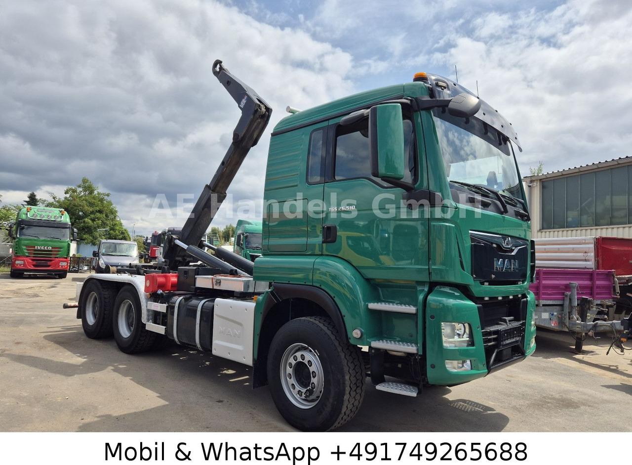 MAN TGS 26.510 XLX BL 6x4 *Retarder/VDL/AP/ACC/LDW - Camion ampliroll, Camion grue: photos 1 MAN TGS 26.510 XLX BL 6x4 *Retarder/VDL/AP/ACC/LDW - Camion ampliroll, Camion grue: photos 1