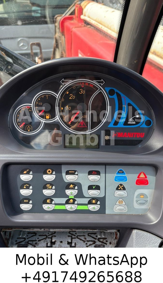 Chariot télescopique Manitou MT 1440 Comfort *1800Std./4To./14m/Gabel: photos 28 Chariot télescopique Manitou MT 1440 Comfort *1800Std./4To./14m/Gabel: photos 28