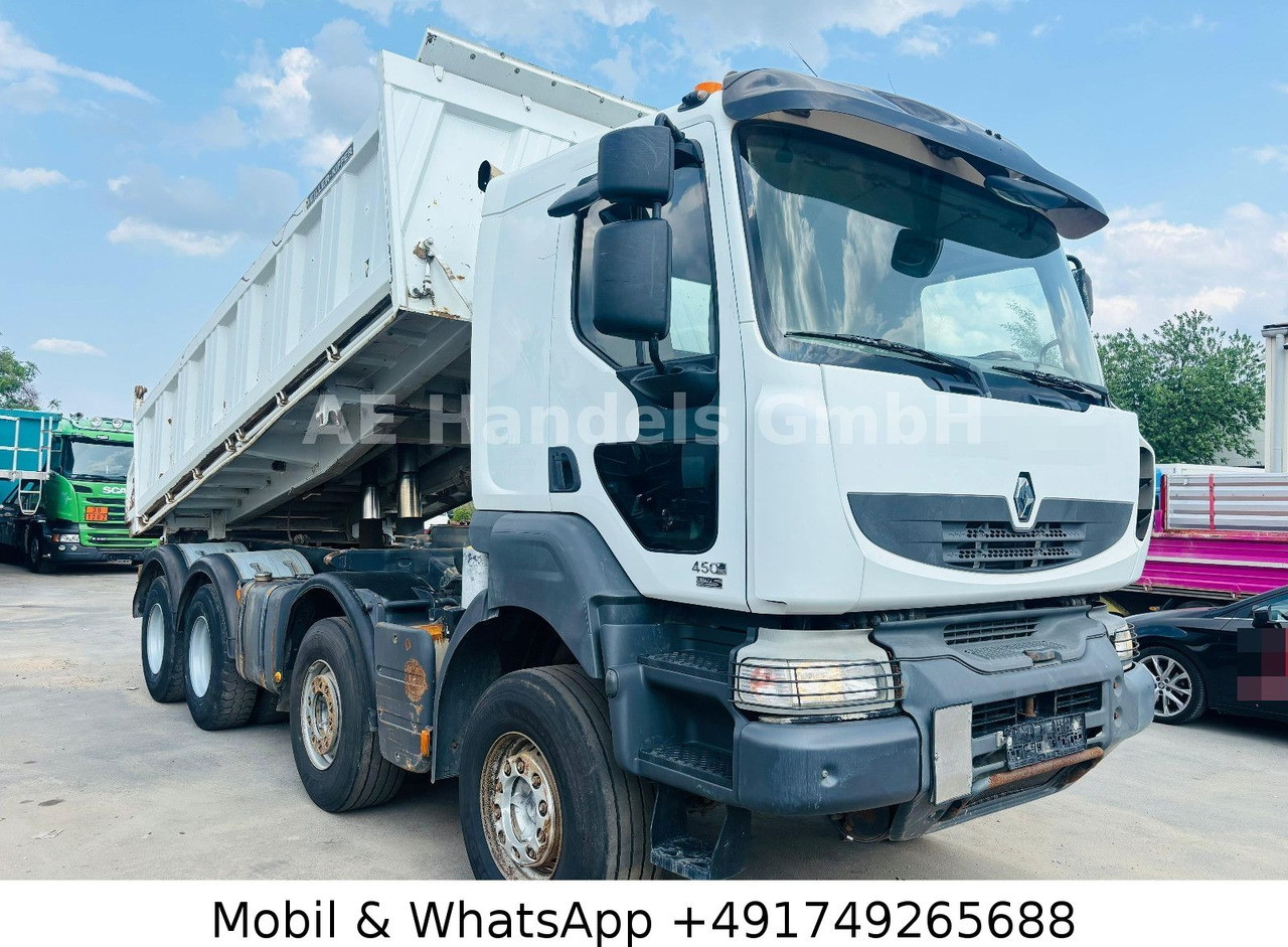 Renault Kerax 450 DXI BB 8x4 Meiller DSK *Euro5/Klima - Camion benne: photos 1 Renault Kerax 450 DXI BB 8x4 Meiller DSK *Euro5/Klima - Camion benne: photos 1