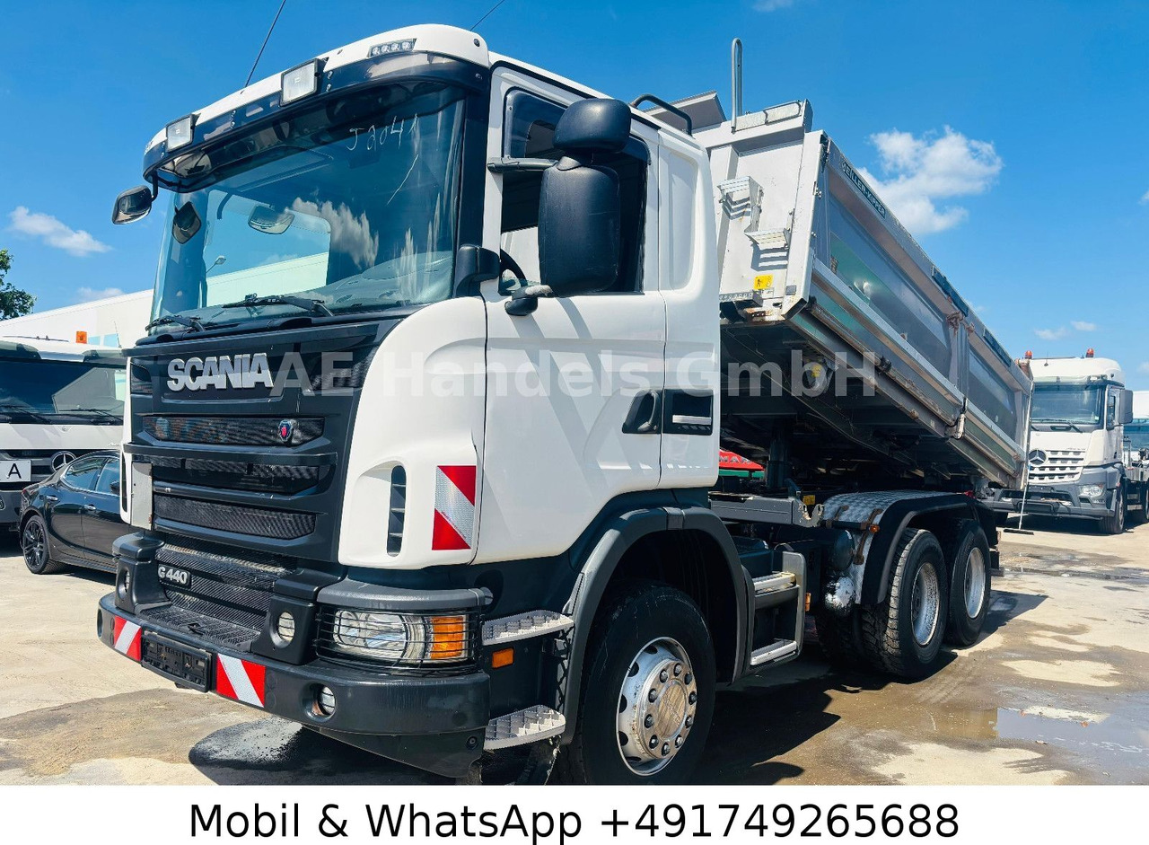 Scania G440 BB 6x4 Meiller *Retarder/Bordmatik/11m³/Cam - Camion benne: photos 1 Scania G440 BB 6x4 Meiller *Retarder/Bordmatik/11m³/Cam - Camion benne: photos 1