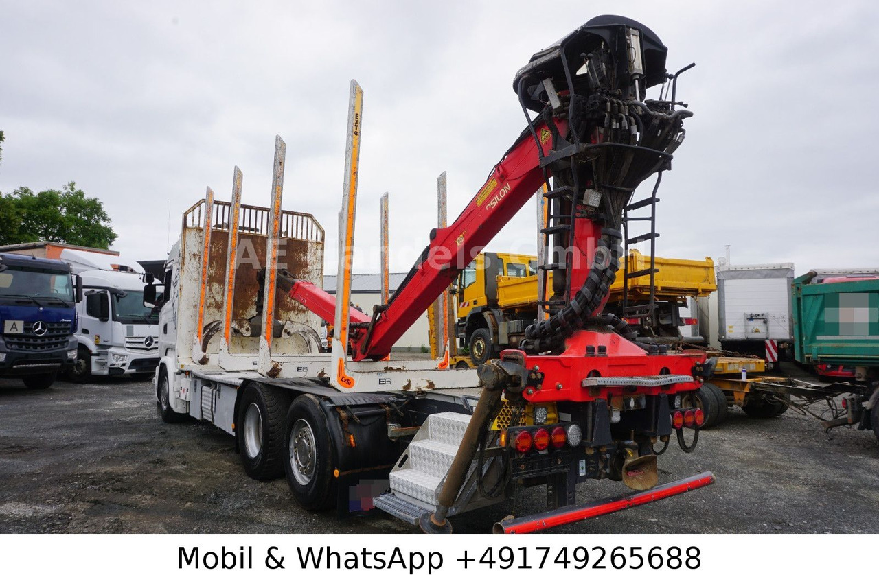 Scania R580 V8 Highline Palfinger-M120L97 *Retarder/ACC - Camion grue: photos 5 Scania R580 V8 Highline Palfinger-M120L97 *Retarder/ACC - Camion grue: photos 5