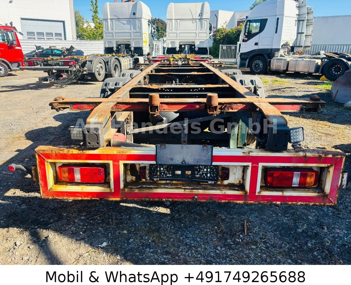 Schmitz Cargobull ZWF 18/L Tandem BDF Tiefgekoppelt*Scheibenbremse - Remorque porte-conteneur/ Caisse mobile: photos 4 Schmitz Cargobull ZWF 18/L Tandem BDF Tiefgekoppelt*Scheibenbremse - Remorque porte-conteneur/ Caisse mobile: photos 4