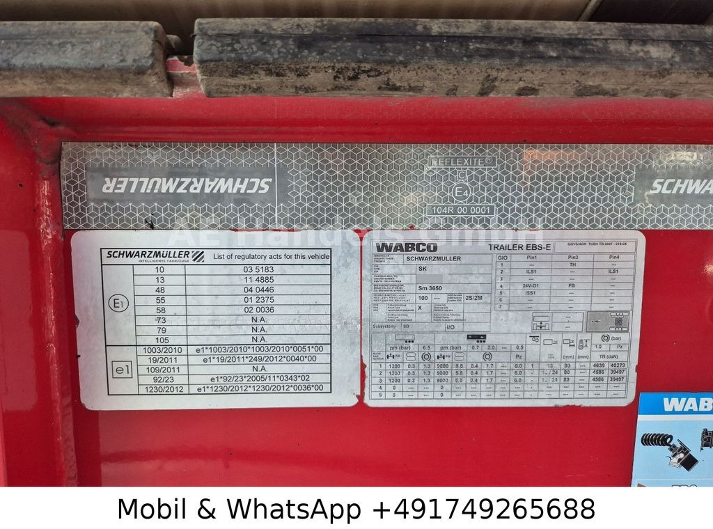 Semi-remorque benne Schwarzmüller SK Thermo-Hardox *24m³/1.Lift/Wabco-Smartboard: photos 18