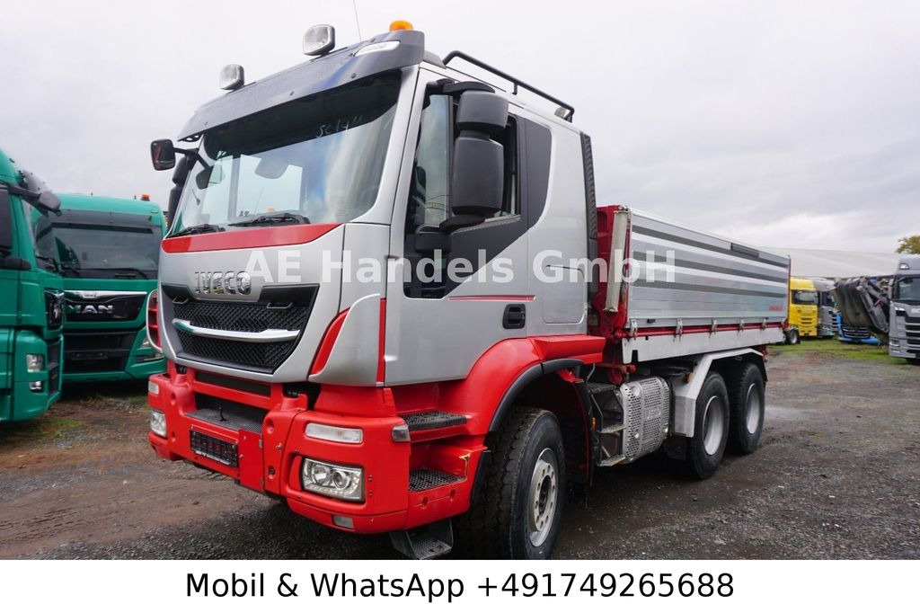 Iveco Trakker 500 BL 6x4 *Retarder/11m³/Wechselkipper - Tracteur routier: photos 2 Iveco Trakker 500 BL 6x4 *Retarder/11m³/Wechselkipper - Tracteur routier: photos 2