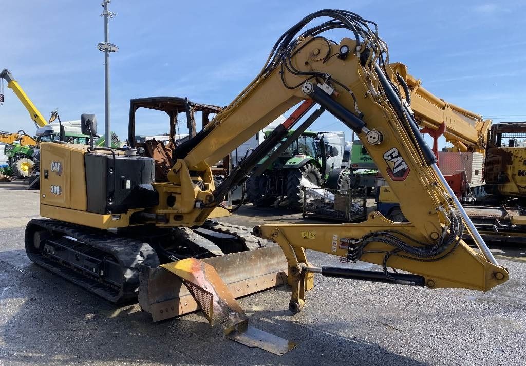 CAT 308 CR avec Certificat CE - Mini pelle: photos 3 CAT 308 CR avec Certificat CE - Mini pelle: photos 3