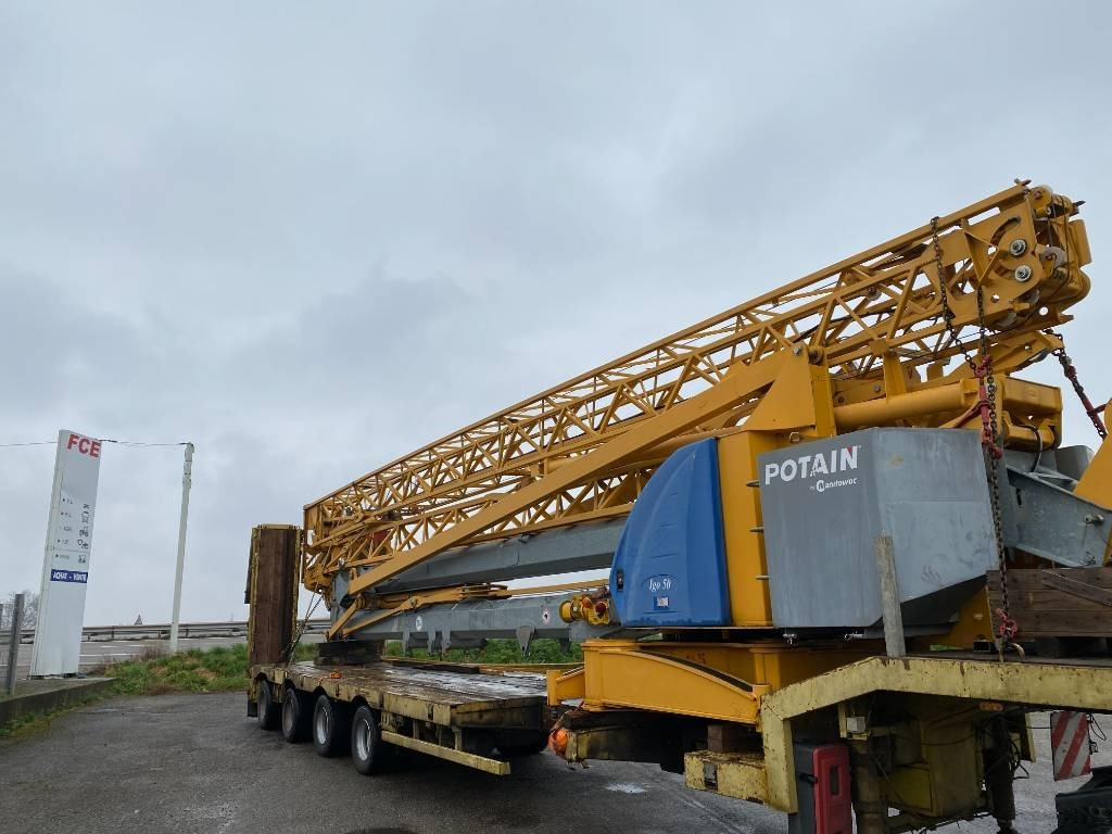 Potain IGO 50 /Origine Française-Certificat CE endommagé - Grue à montage rapide: photos 4 Potain IGO 50 /Origine Française-Certificat CE endommagé - Grue à montage rapide: photos 4