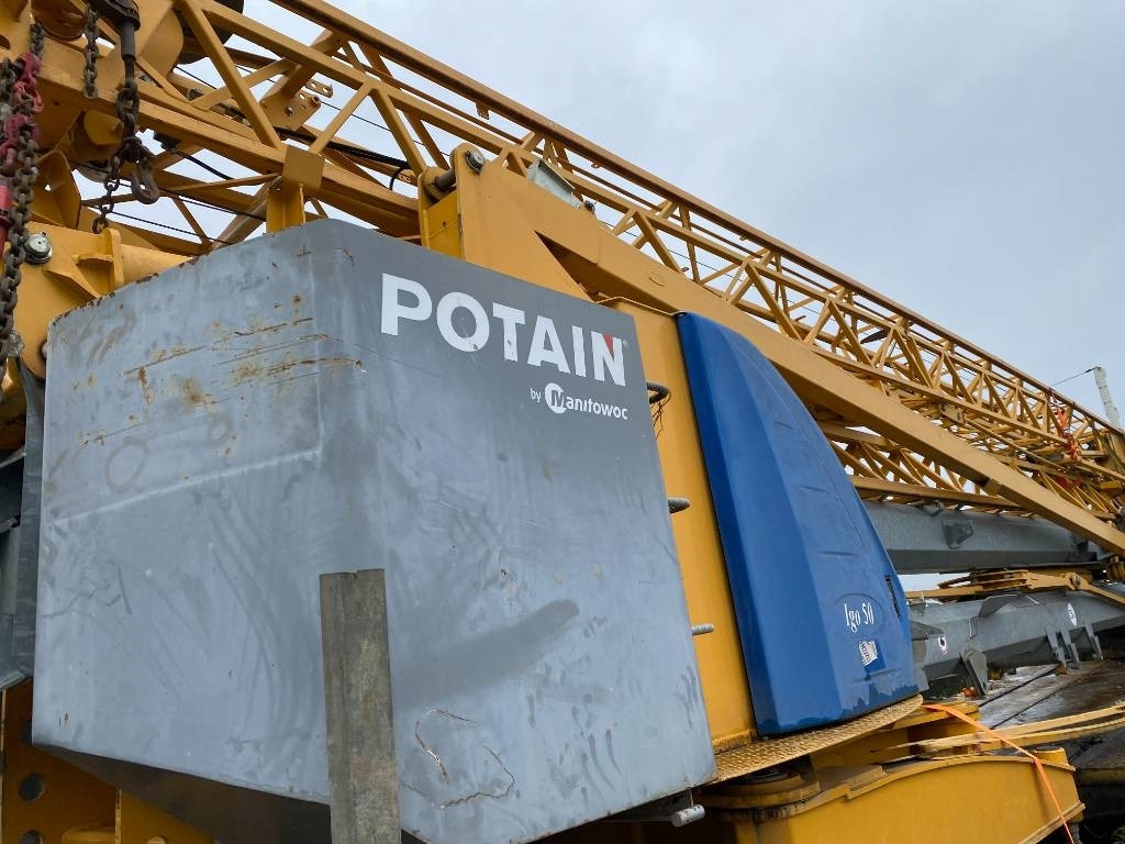 Grue à montage rapide Potain IGO 50 /Origine Française-Certificat CE endommagé: photos 42