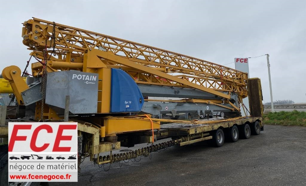 Potain IGO 50 /Origine Française-Certificat CE endommagé - Grue à tour: photos 1 Potain IGO 50 /Origine Française-Certificat CE endommagé - Grue à tour: photos 1