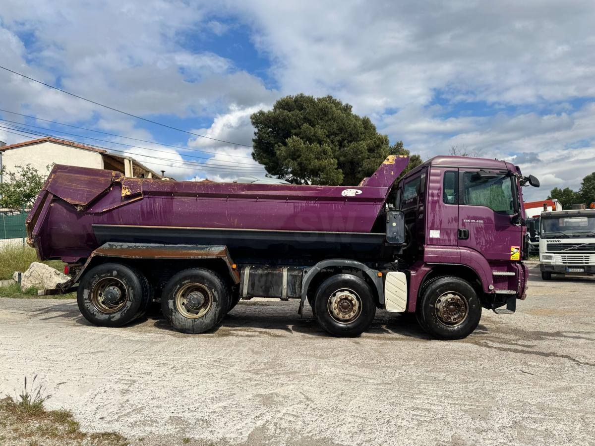 MAN TGS 35.480 - Camion benne: photos 5 MAN TGS 35.480 - Camion benne: photos 5