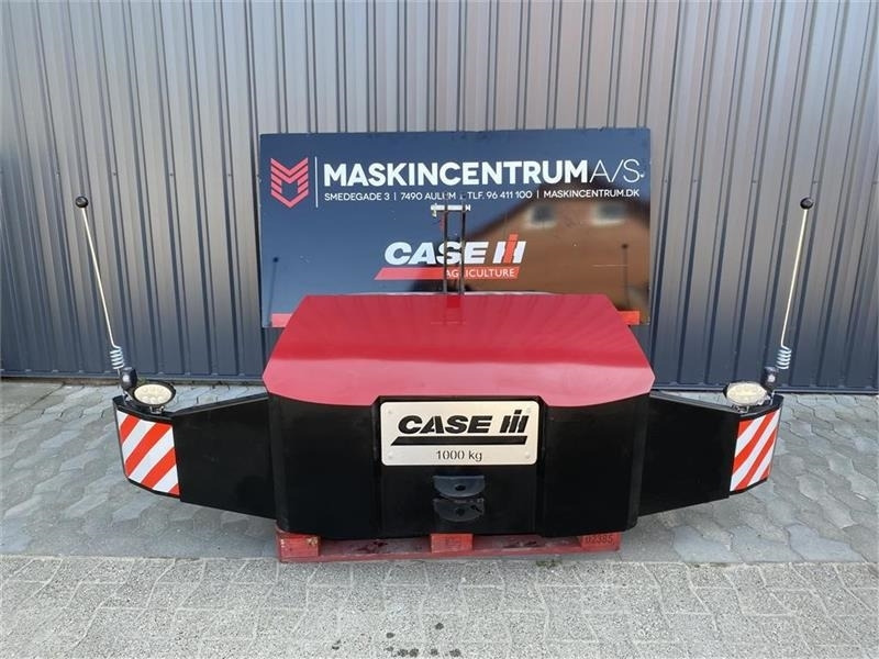 Case IH Frontvægtklods 1000 kg med side bumper - Contrepoids: photos 1 Case IH Frontvægtklods 1000 kg med side bumper - Contrepoids: photos 1