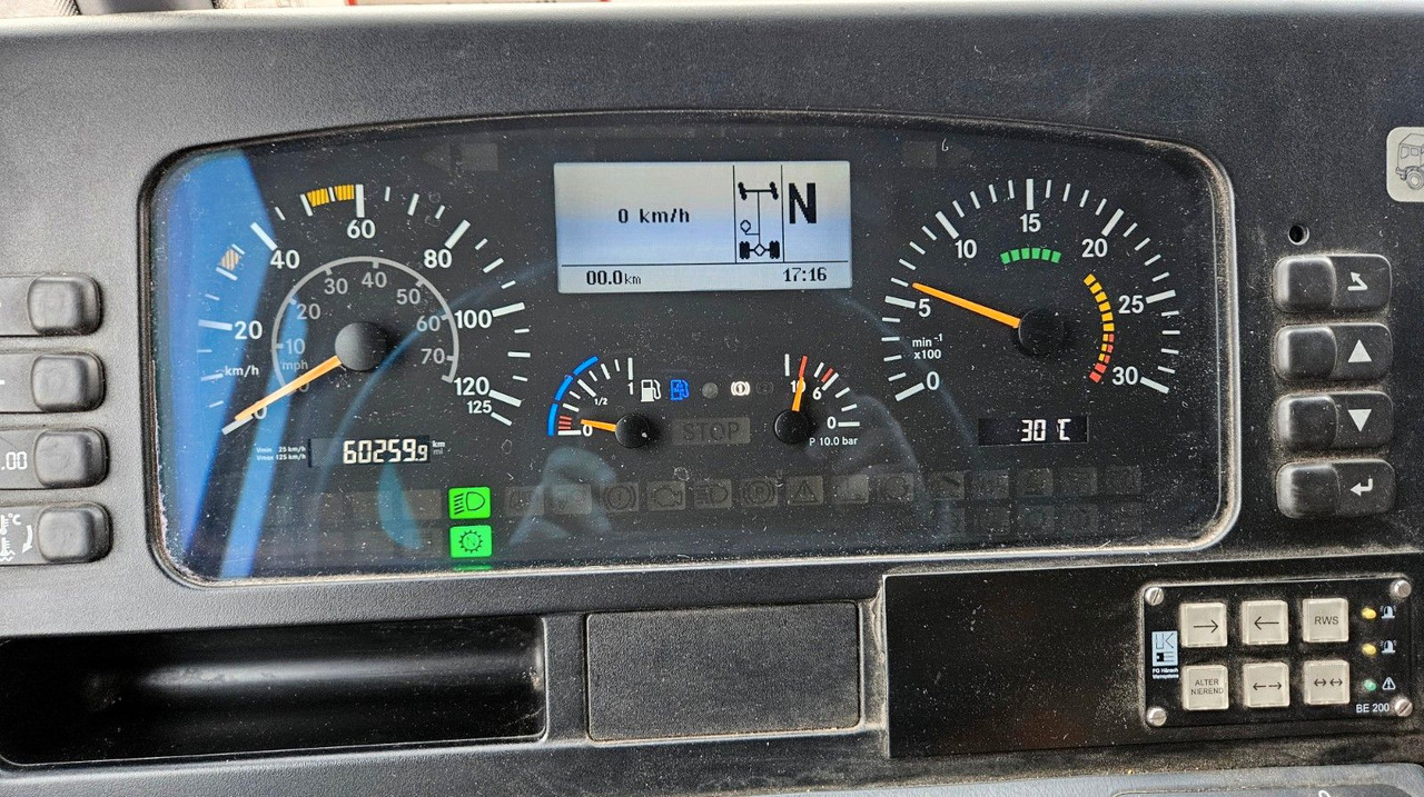 Camion de pompier Mercedes-Benz 1829 Feuerwehr Ziegler RLF 2000/300 TLF Winde: photos 19