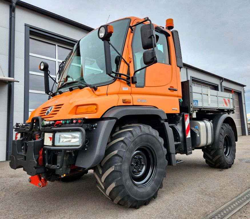 Unimog U300 Agrar Euro5 Hydrostat Variopilot - Camion benne: photos 1 Unimog U300 Agrar Euro5 Hydrostat Variopilot - Camion benne: photos 1