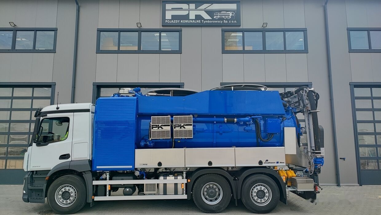 Mercedes-Benz Actros 2543 - Camion hydrocureur: photos 1 Mercedes-Benz Actros 2543 - Camion hydrocureur: photos 1