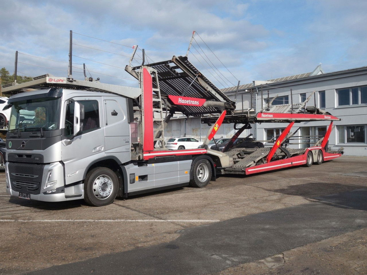 Volvo FM 13 460 Neue, Retarder , Euro Lohr 2018 - Camion porte-voitures: photos 2 Volvo FM 13 460 Neue, Retarder , Euro Lohr 2018 - Camion porte-voitures: photos 2