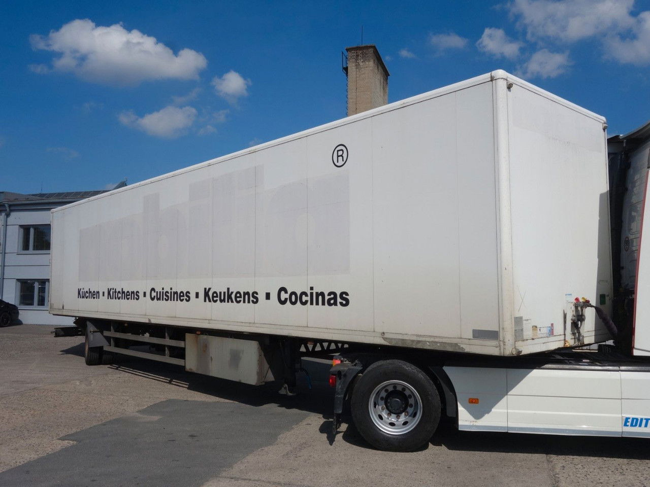 WEKA Weka, 1 Achse, Lenkachse 1 Achse, Lenkachse - Semi-remorque fourgon: photos 2 WEKA Weka, 1 Achse, Lenkachse 1 Achse, Lenkachse - Semi-remorque fourgon: photos 2