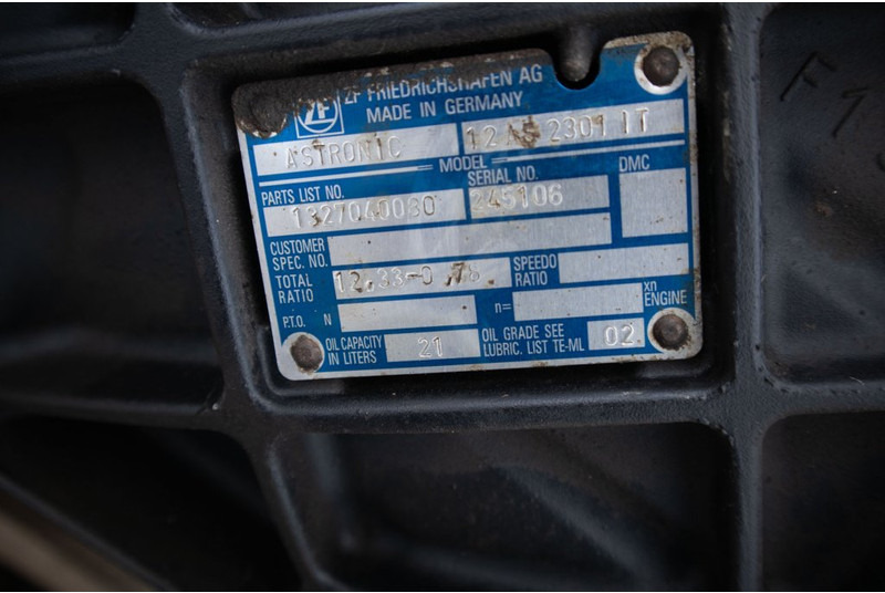 ZF 12AS23331OD+INT 81.32003-6895 - Boîte de vitesse pour Camion: photos 5 ZF 12AS23331OD+INT 81.32003-6895 - Boîte de vitesse pour Camion: photos 5