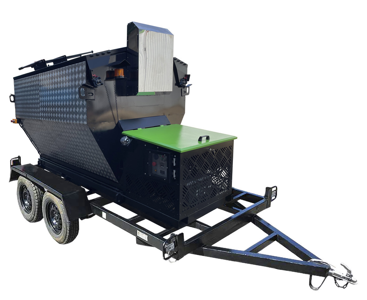 TICAB Asphalt Hot Box from the Manufacturer for 2,8 t, termiskais bunkurs asfaltam HB-2 - Travaux routiers: photos 2 TICAB Asphalt Hot Box from the Manufacturer for 2,8 t, termiskais bunkurs asfaltam HB-2 - Travaux routiers: photos 2