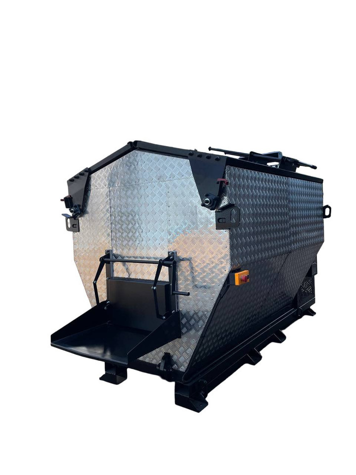 TICAB Asphalt Hot Box from the Manufacturer for 2,8 t, termiskais bunkurs asfaltam HB-2 - Travaux routiers: photos 2 TICAB Asphalt Hot Box from the Manufacturer for 2,8 t, termiskais bunkurs asfaltam HB-2 - Travaux routiers: photos 2