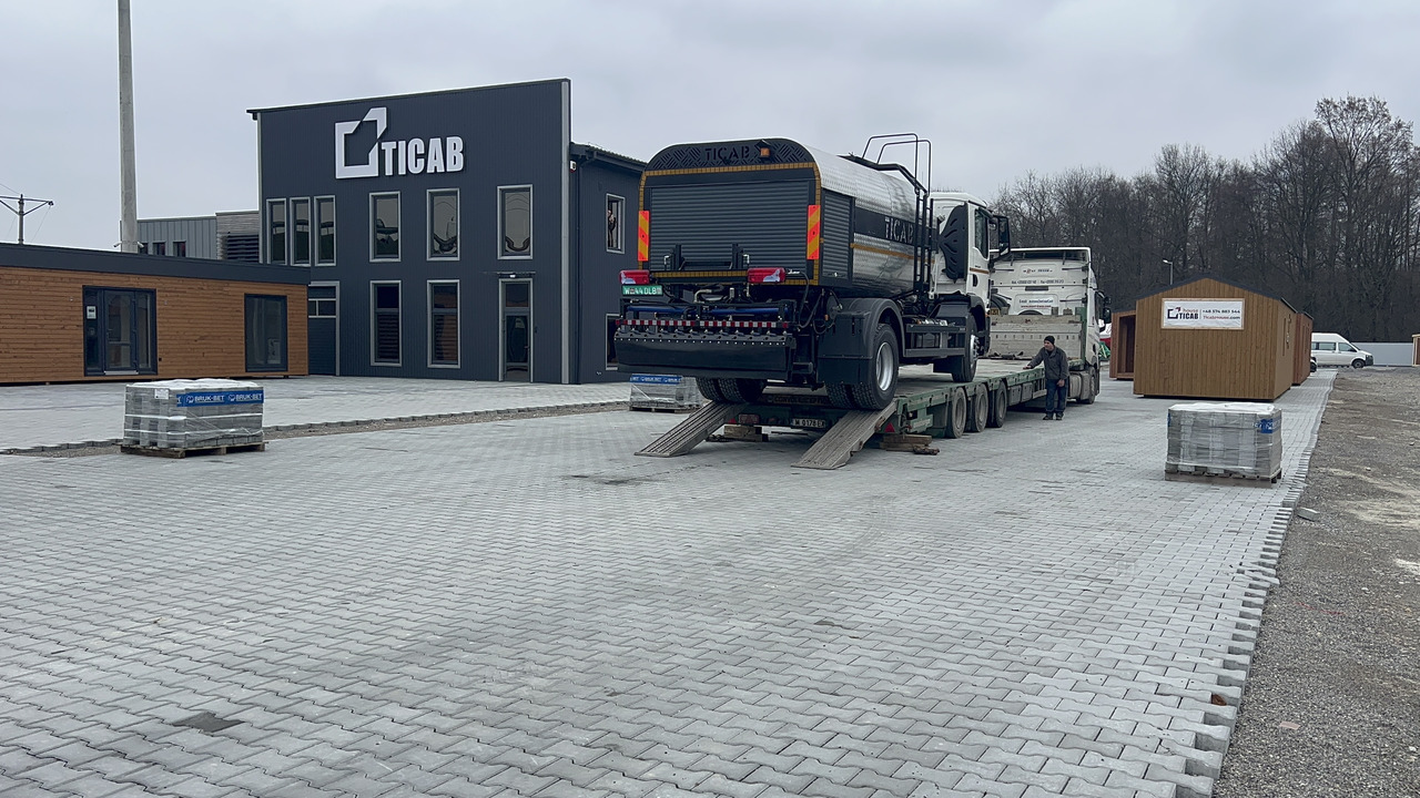 Crédit-bail de TICAB Аutonomous Asphalt Sprayer 8000 L, Asphalt Distributor, Manufacturer TICAB Аutonomous Asphalt Sprayer 8000 L, Asphalt Distributor, Manufacturer: photos 15