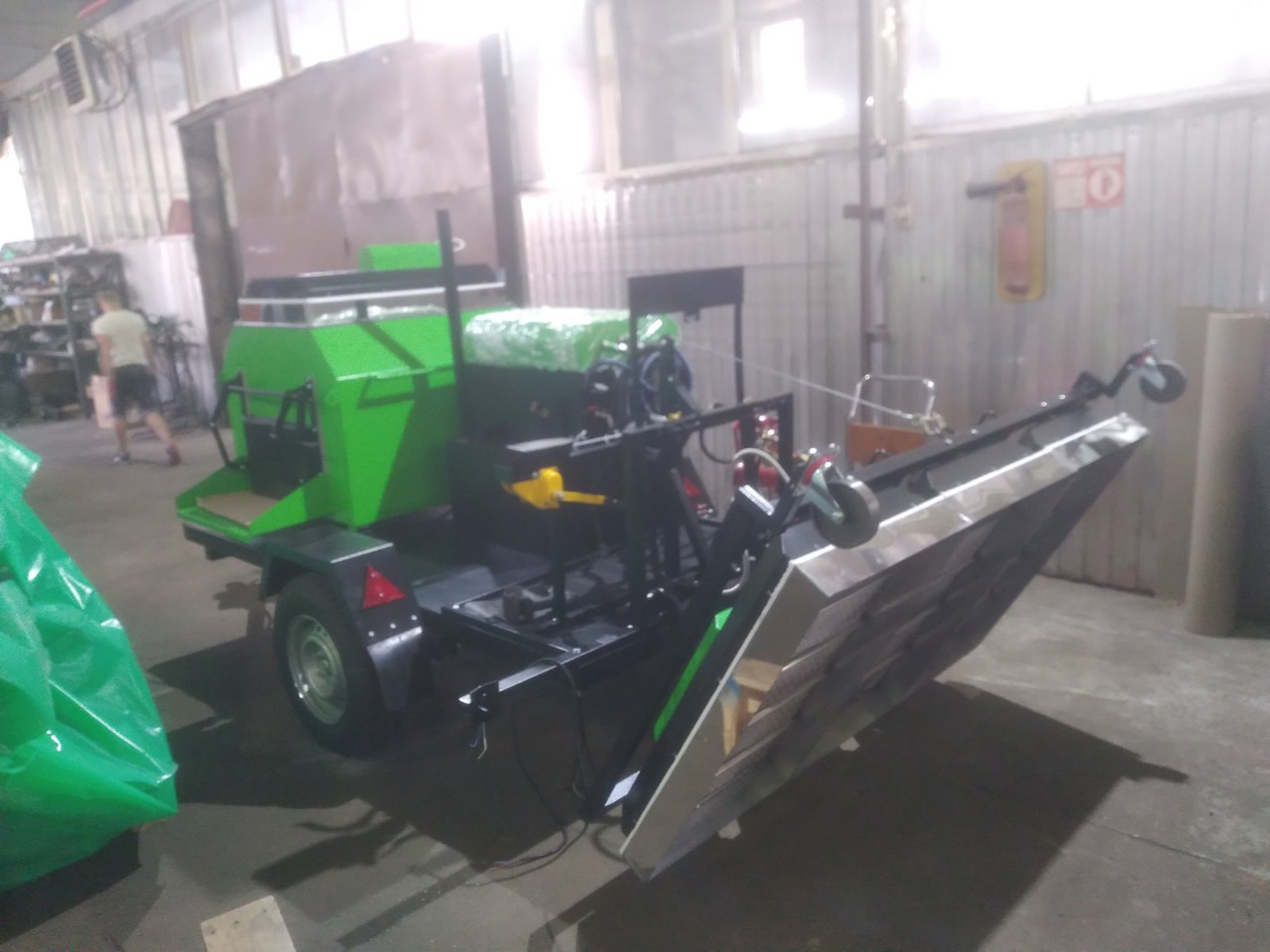 Crédit-bail de TICAB New Pothole Patching Machine, Asphalt Infrared Patching, Manufacturer, MIRA-3 TICAB New Pothole Patching Machine, Asphalt Infrared Patching, Manufacturer, MIRA-3: photos 10
